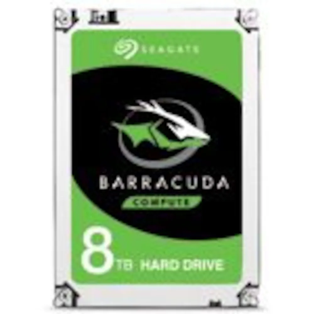 Seagate BarraCuda HDD ST8000DM004 - 8TB 256 MB 3,5 Zoll SATA 6 Gbit/s