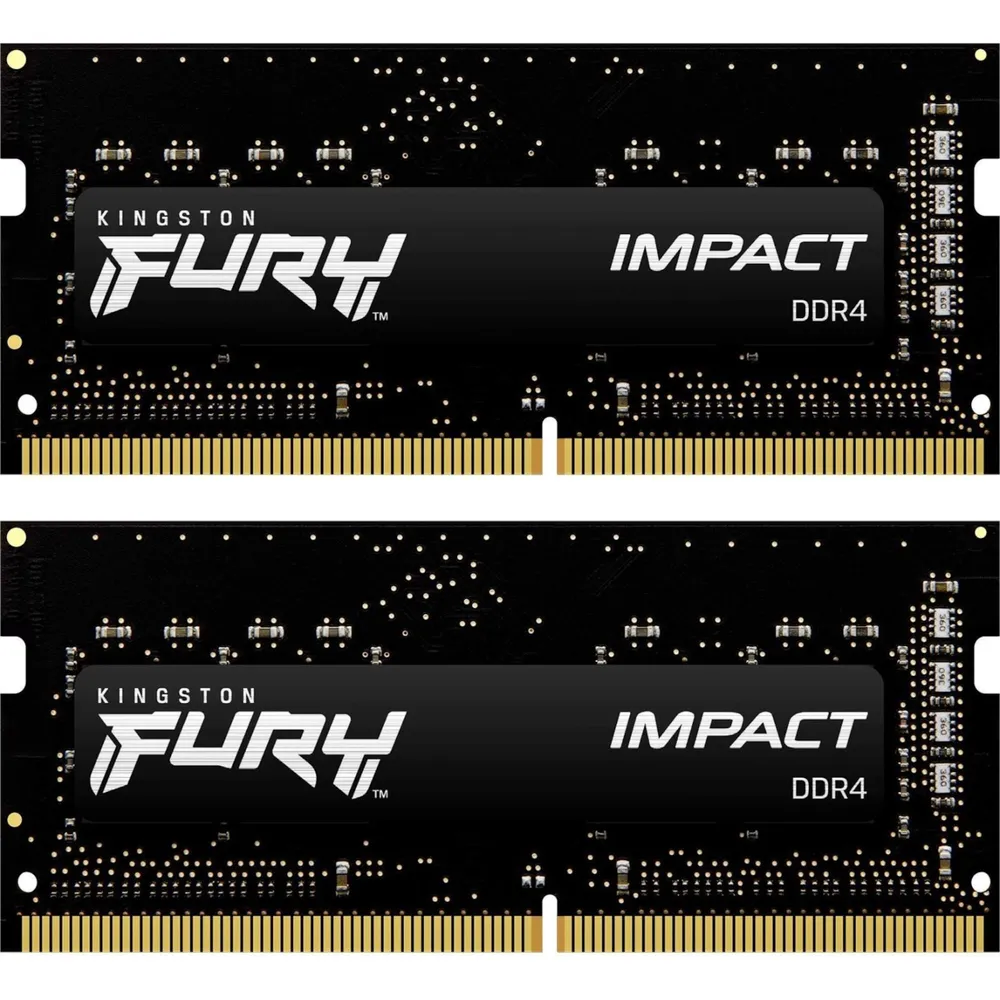 32GB (2x16GB) KINGSTON FURY Impact DDR4-3200 CL20 Gaming