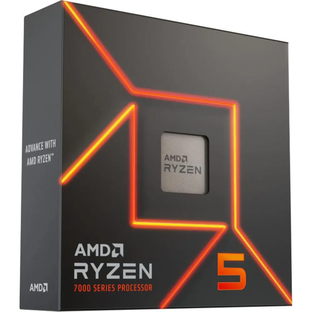 AMD Ryzen™ 5 7600X 6-Kern CPU, Boxed (ohne Kühler)