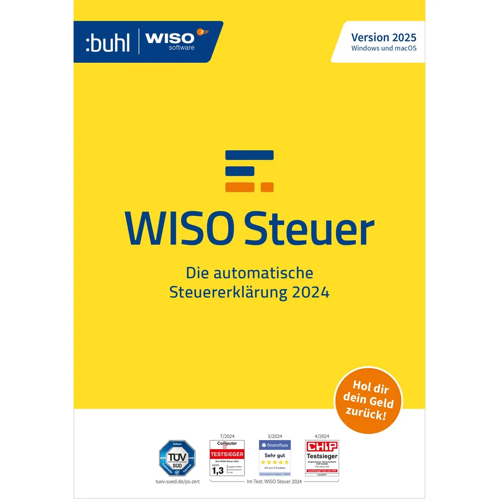 Buhl Data WISO Steuer 2025 Download & Produktschlüssel