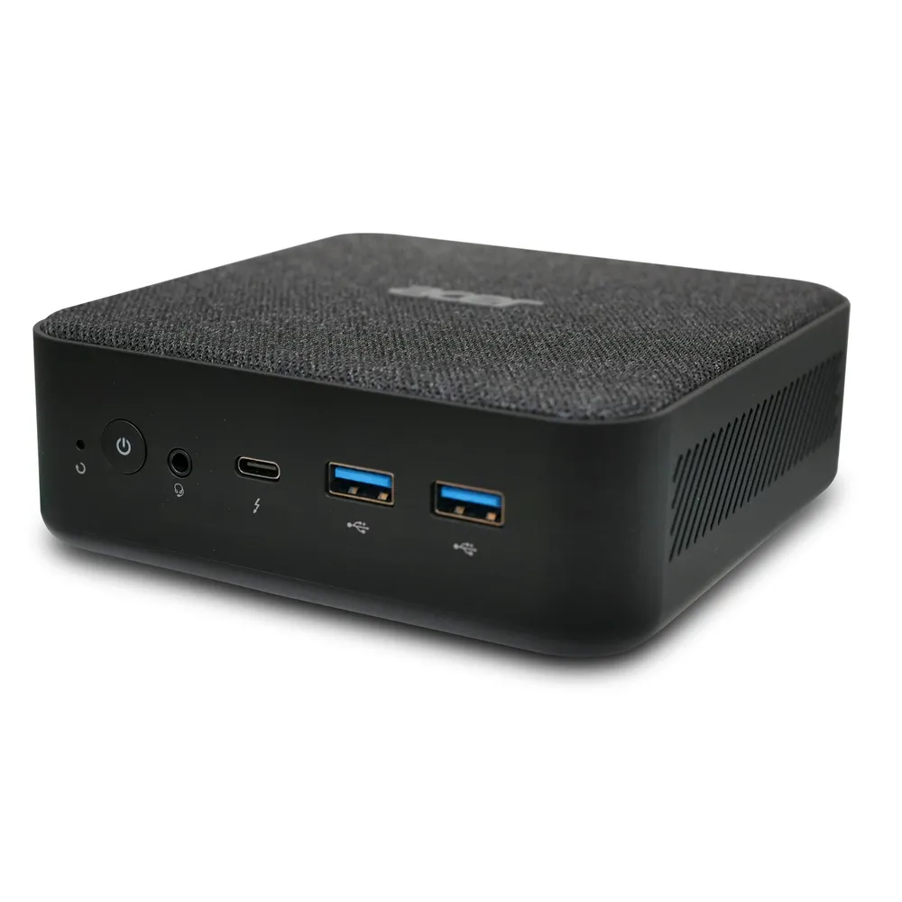 Acer revo rb102 mini pc stranski pogled kompaktno ohišje