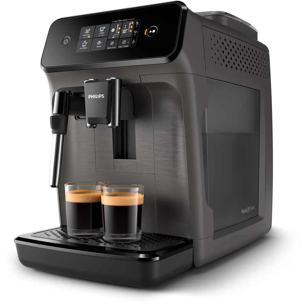PHILIPS EP3321/40 Vollautomatische Espresso-Maschine – Mit LatteGo, Keramik-Mahlwerk & 1,8l Tank, Schwarz