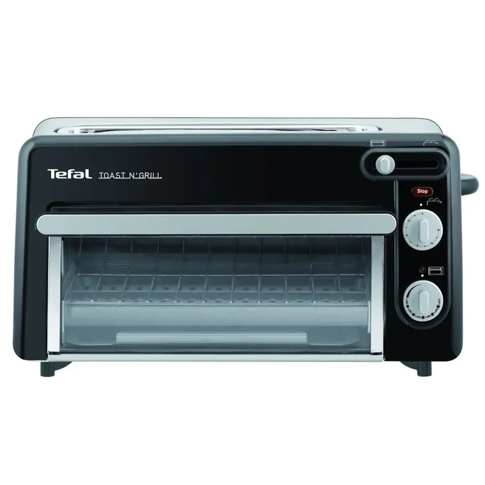 Tefal TL 6008 Toaster mit Mini-Ofen Toast n Grill Schwarz / Alu matt
