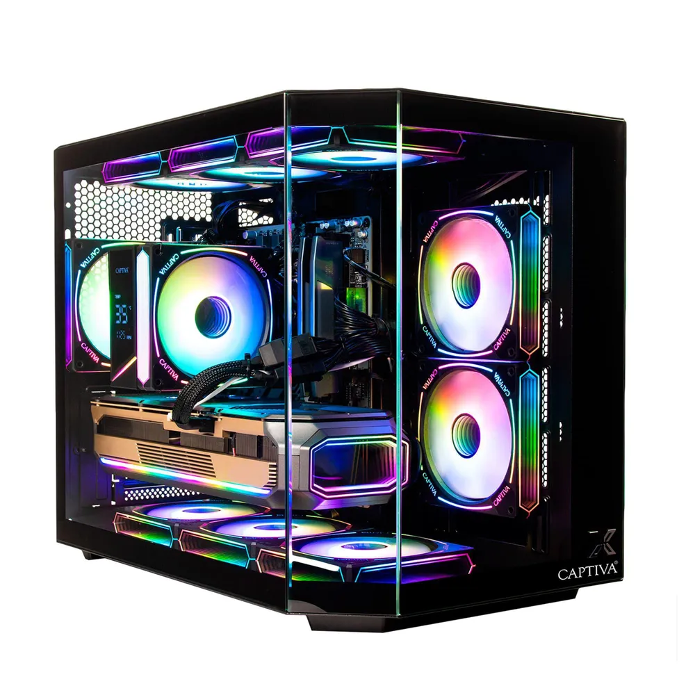 Captiva Advanced Gaming PC (R92-489) Ryzen 5 5500 16GB/1TB SSD RTX 5060 ...