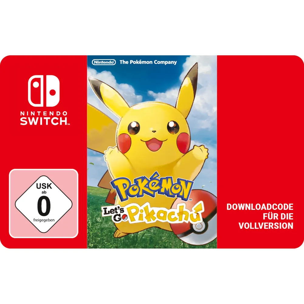 Pokémon: Let's Go Pikachu! - Digitaler Code