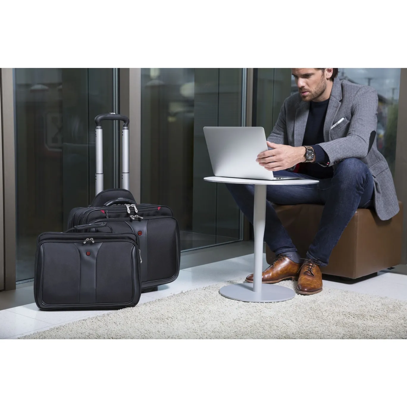 WENGER Potomac 2-TLG Laptop Trolley für Notebook Puerto