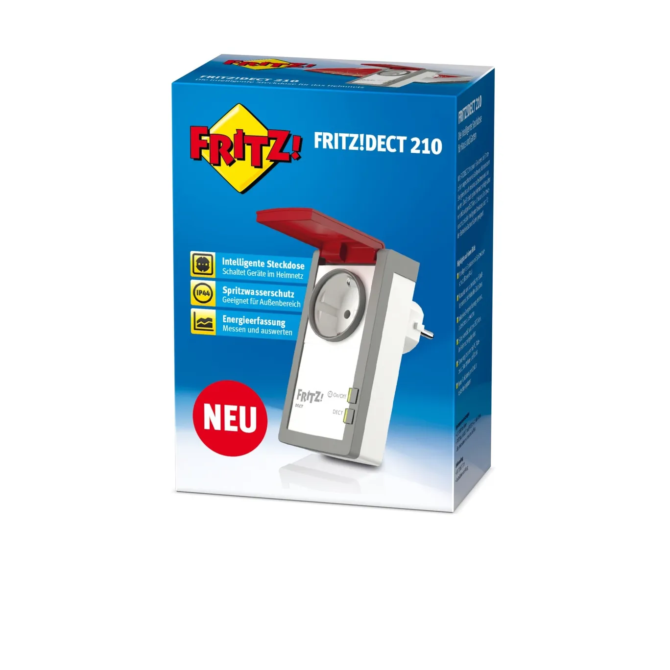 Fritz!Dect 210, la presa intelligente per interni ed esterni