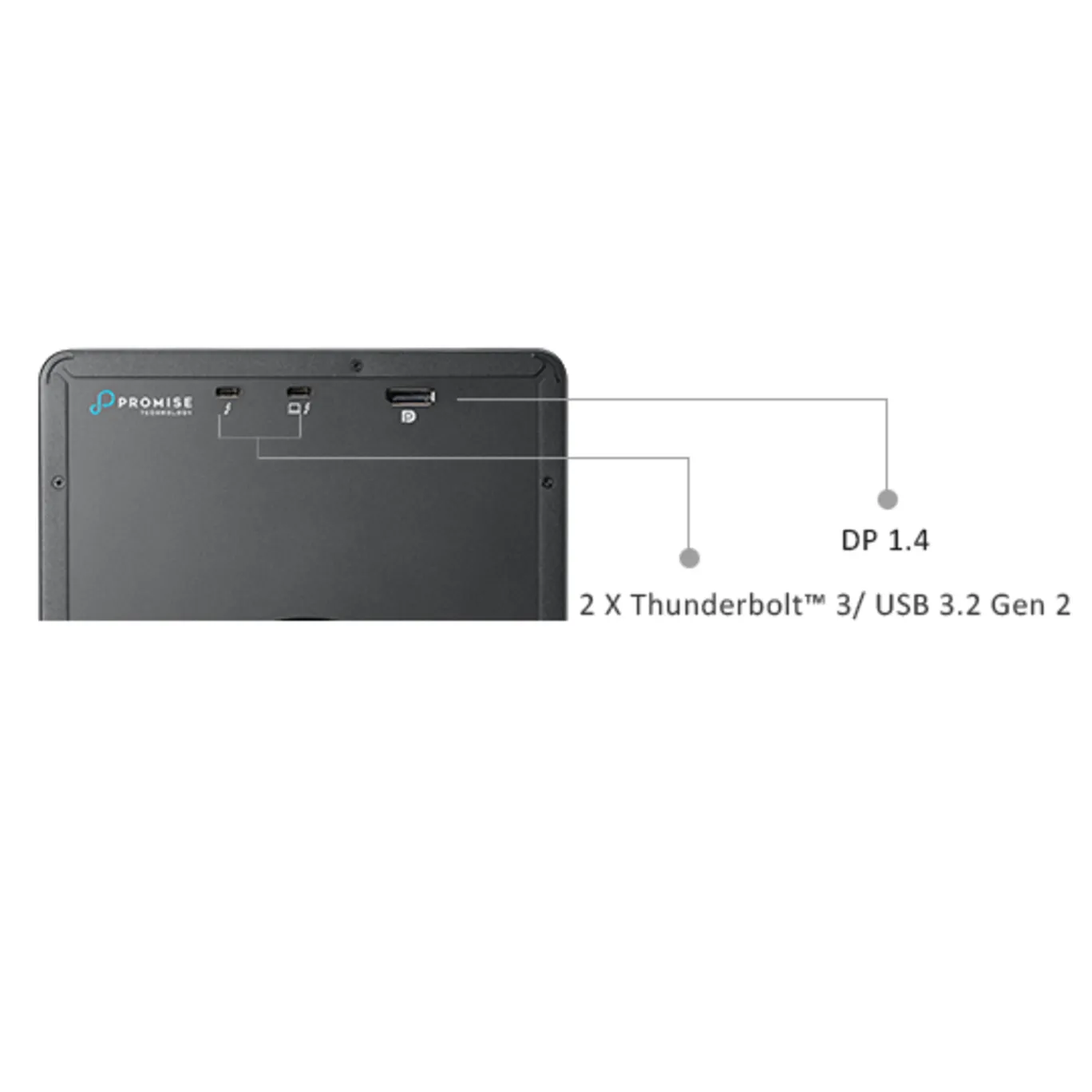 Promise Technology Pegasus3 R4 Mac Edition 16TB 4-Bay Thunderbolt 3 RAID  Array (4 x 4TB)