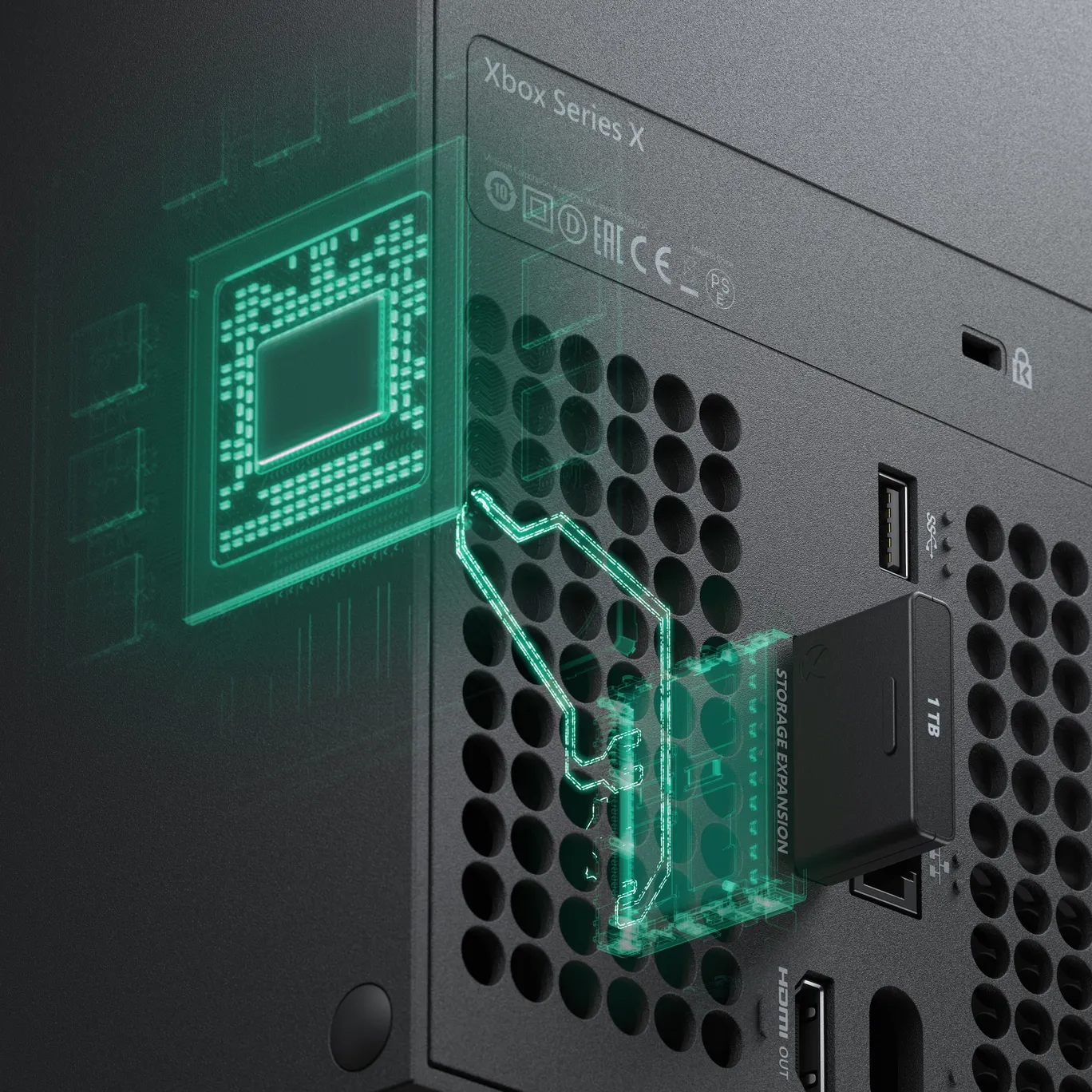 Seagate Speichererweiterungskarte fur XBOX Series X S 1 TB NVMe SSD