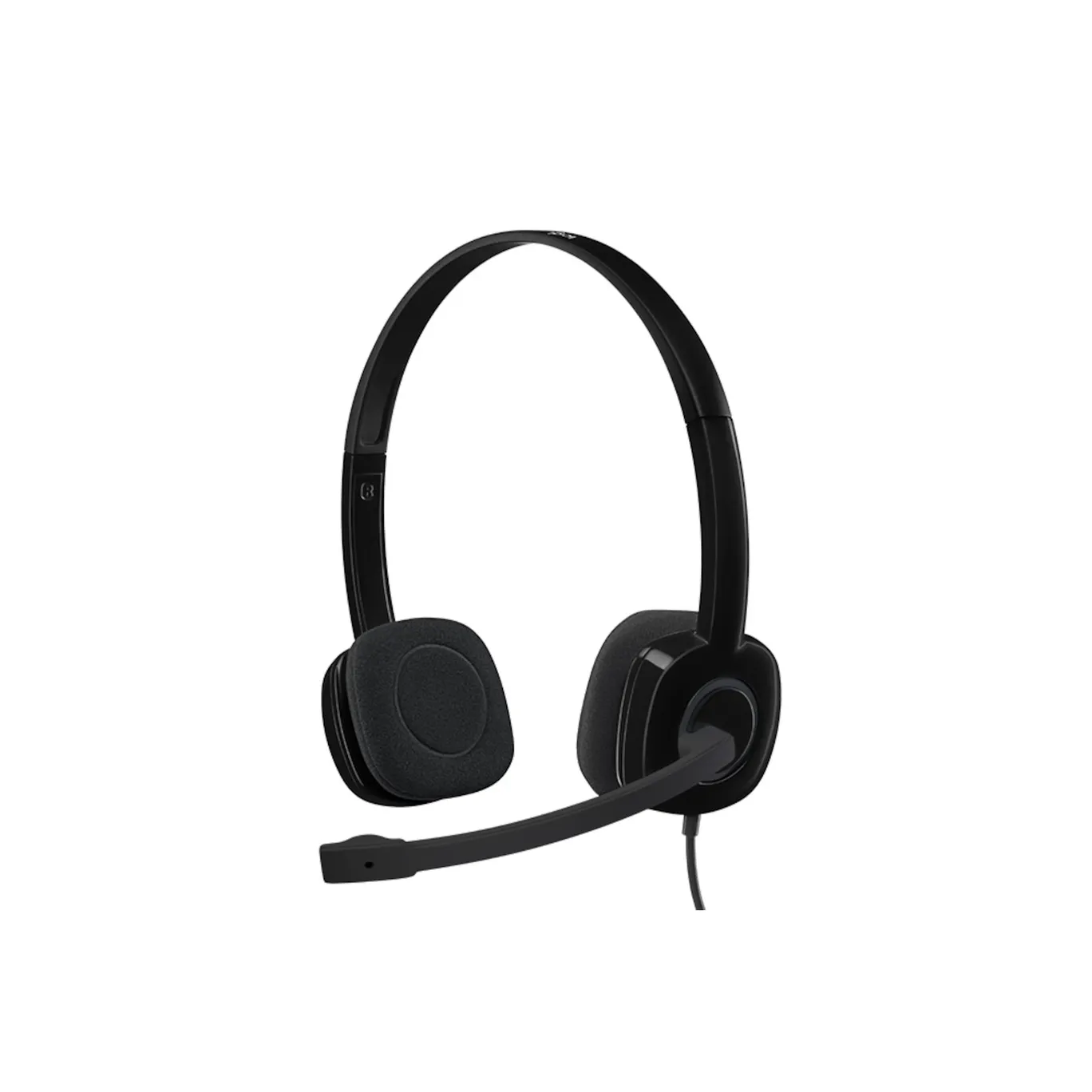Hamlet Stereo-Headset USB – Für PC, Gaming, Büro – Mit Mikrofon, 1,8 M Kabel, Ohraufliegend