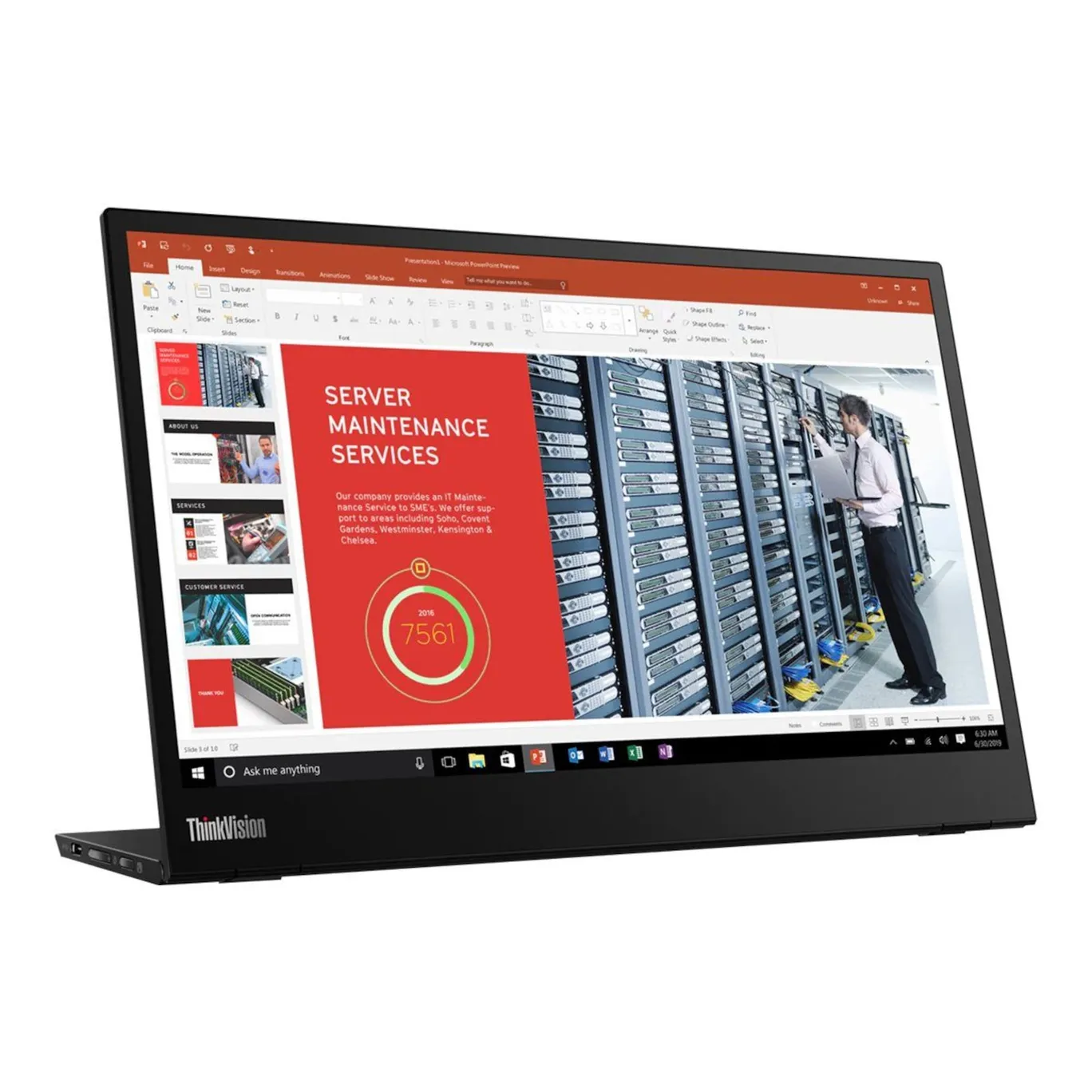 Lenovo ThinkVision M15 モバイルモニター（15.6インチ） ThinkVision M15 (15.6インチ)のレビュー - パソコンガイド
