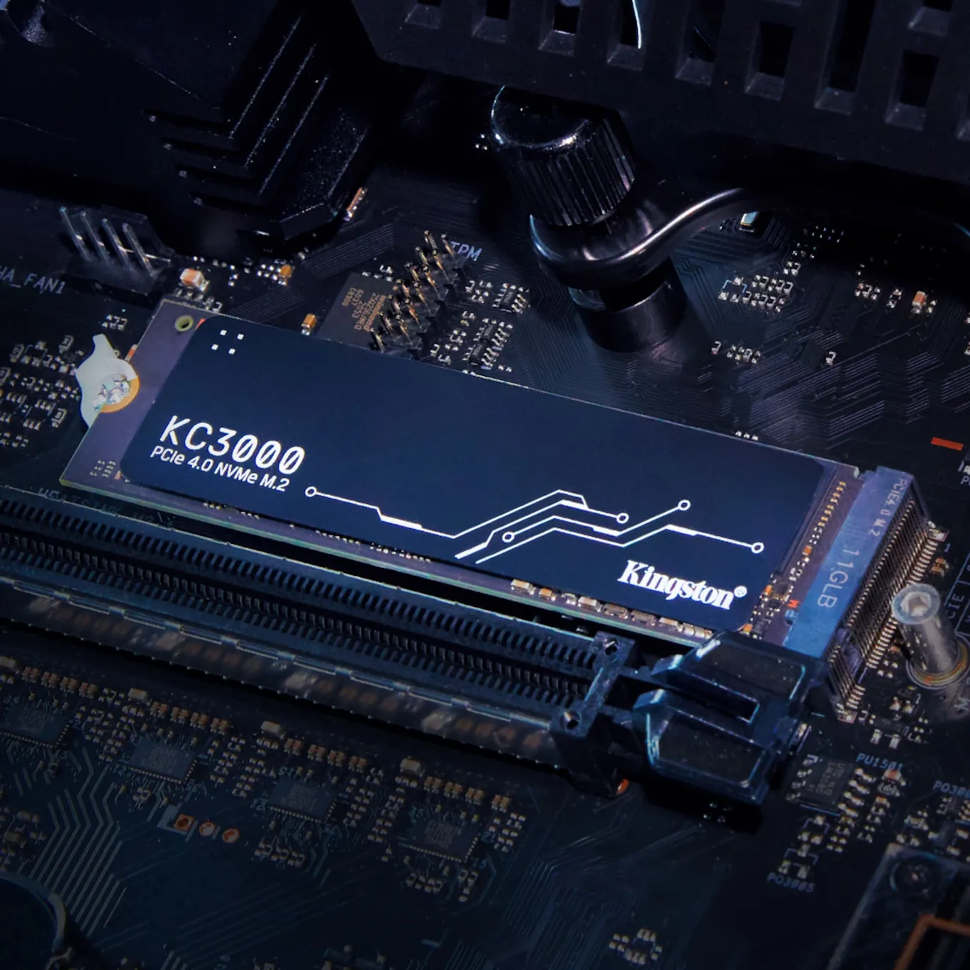 Kingston KC3000 NVMe SSD 512 GB M.2 2280 TLC PCIe 4.0