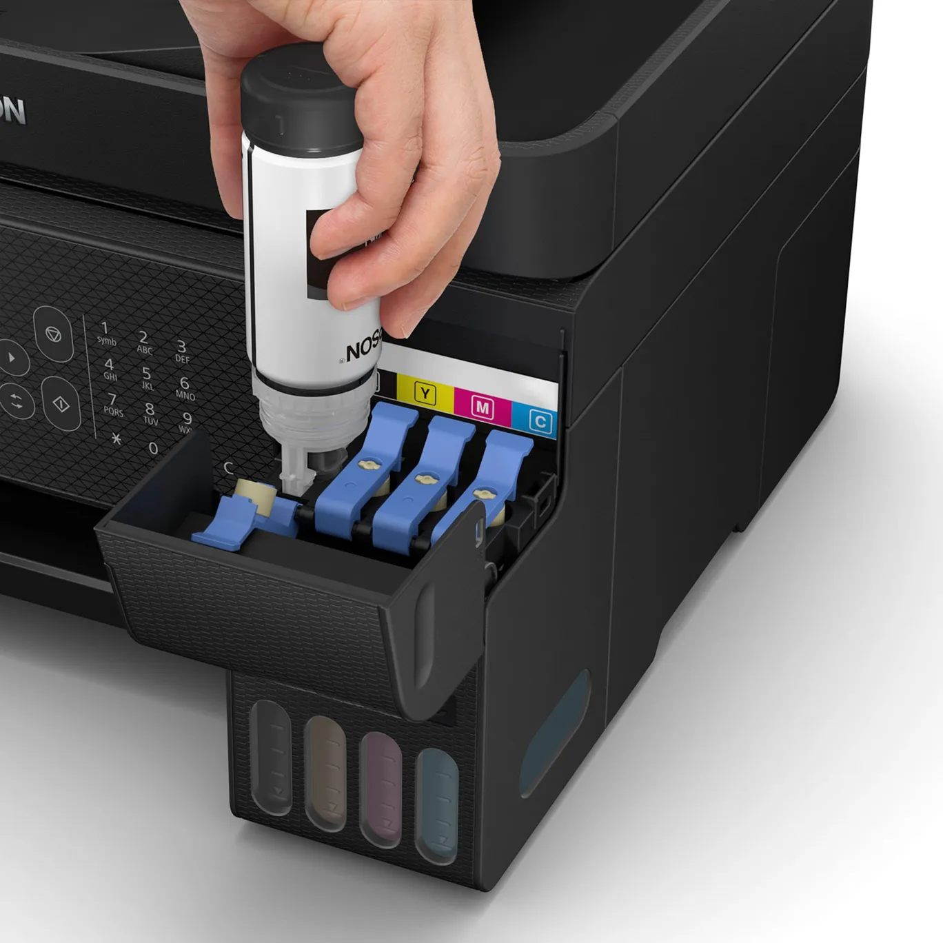 EPSON EcoTank ET 4800 Multifunktionsdrucker Scanner Kopierer Fax LAN WLAN
