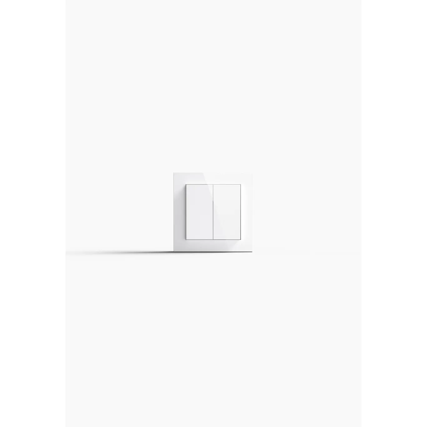 Interruttore Luci Senic – Friends Of Hue Switch, Design Moderno In Policarbonato, Colori Bianco/Nero/Grigio
