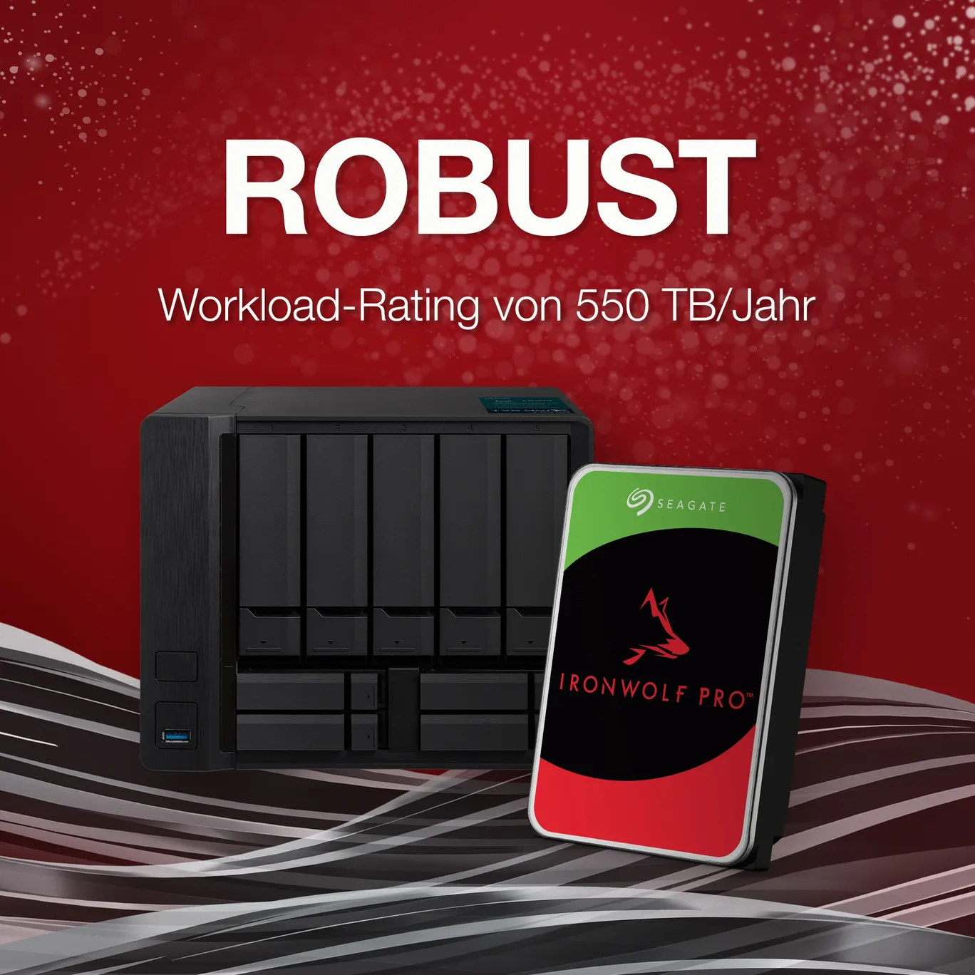 Seagate IronWolf Pro NAS HDD ST20000NT001 - 20 TB 3,5 Zoll SATA 6 