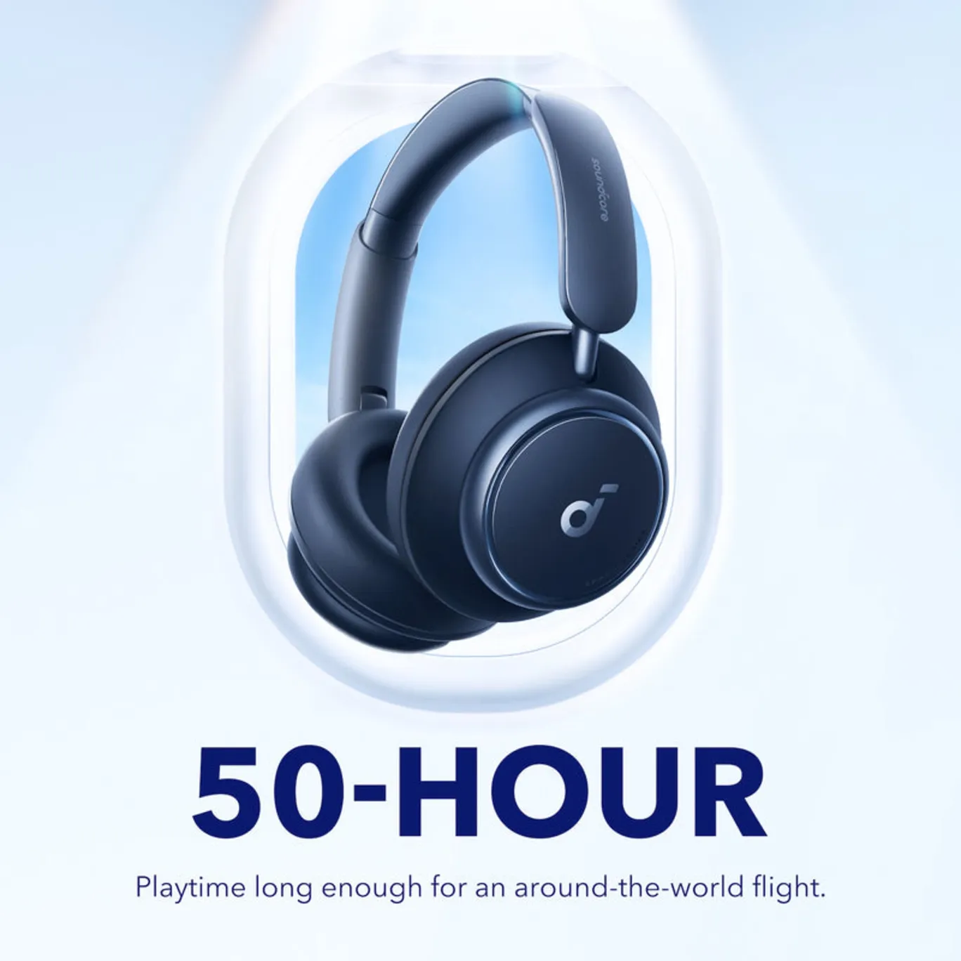 soundcore Space Q45 Wireless Over-Ear Kopfhörer, blau soundcore Space Q45 Wireless Over-Ear Kopfhörer, blau