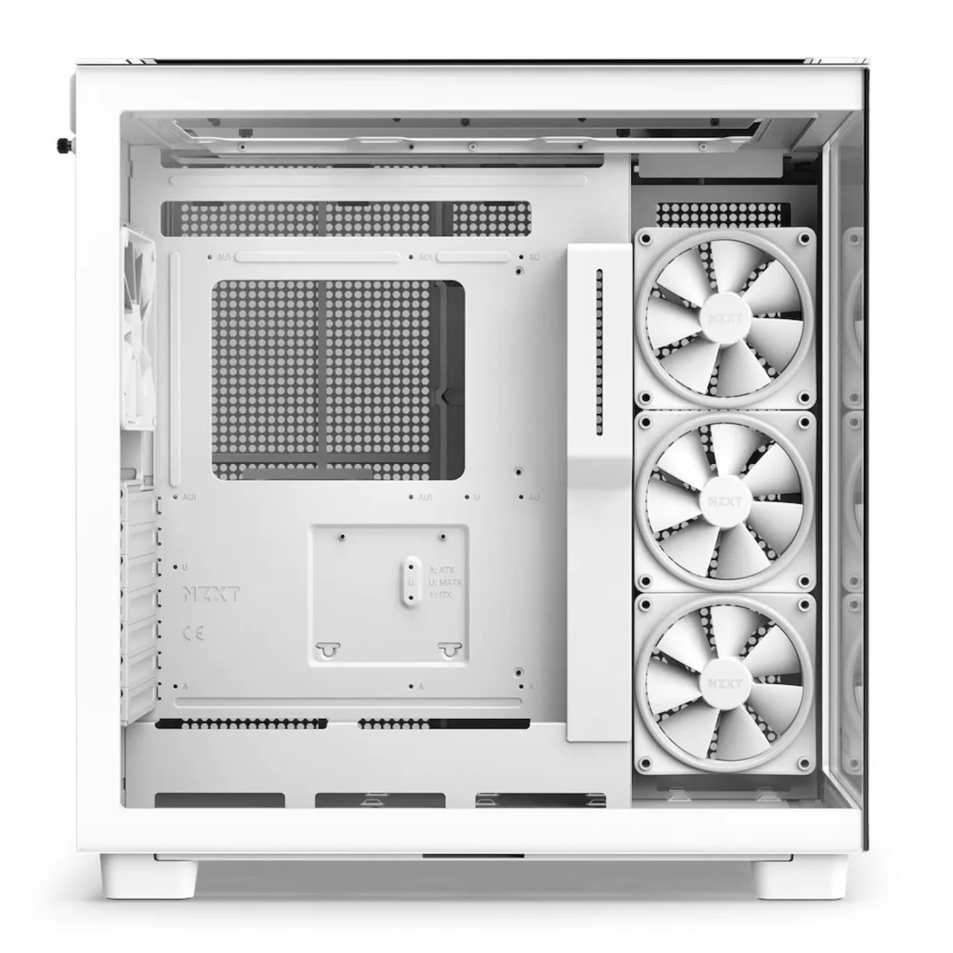 Windowsデスクトップ NZXT H9 ELITE Windows11 NZXT H9 Elite All White, Tower-Gehäuse weiß, Tempered Glass