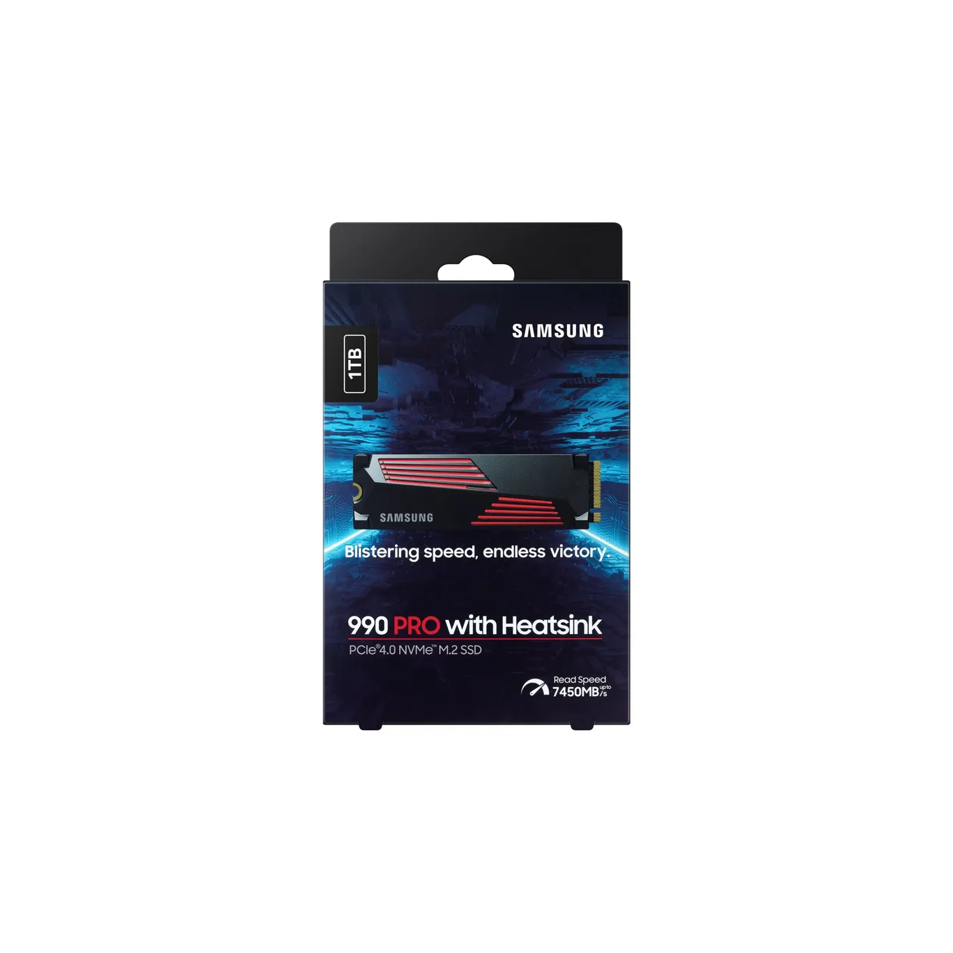 Samsung 990 PRO Heatsink NVMe M.2 SSD 1 TB M.2 PCIe 4.0 3D-NAND TLC Samsung 990 PRO Heatsink NVMe M.2 SSD 1 TB M.2 PCIe 4.0 3D-NAND TLC