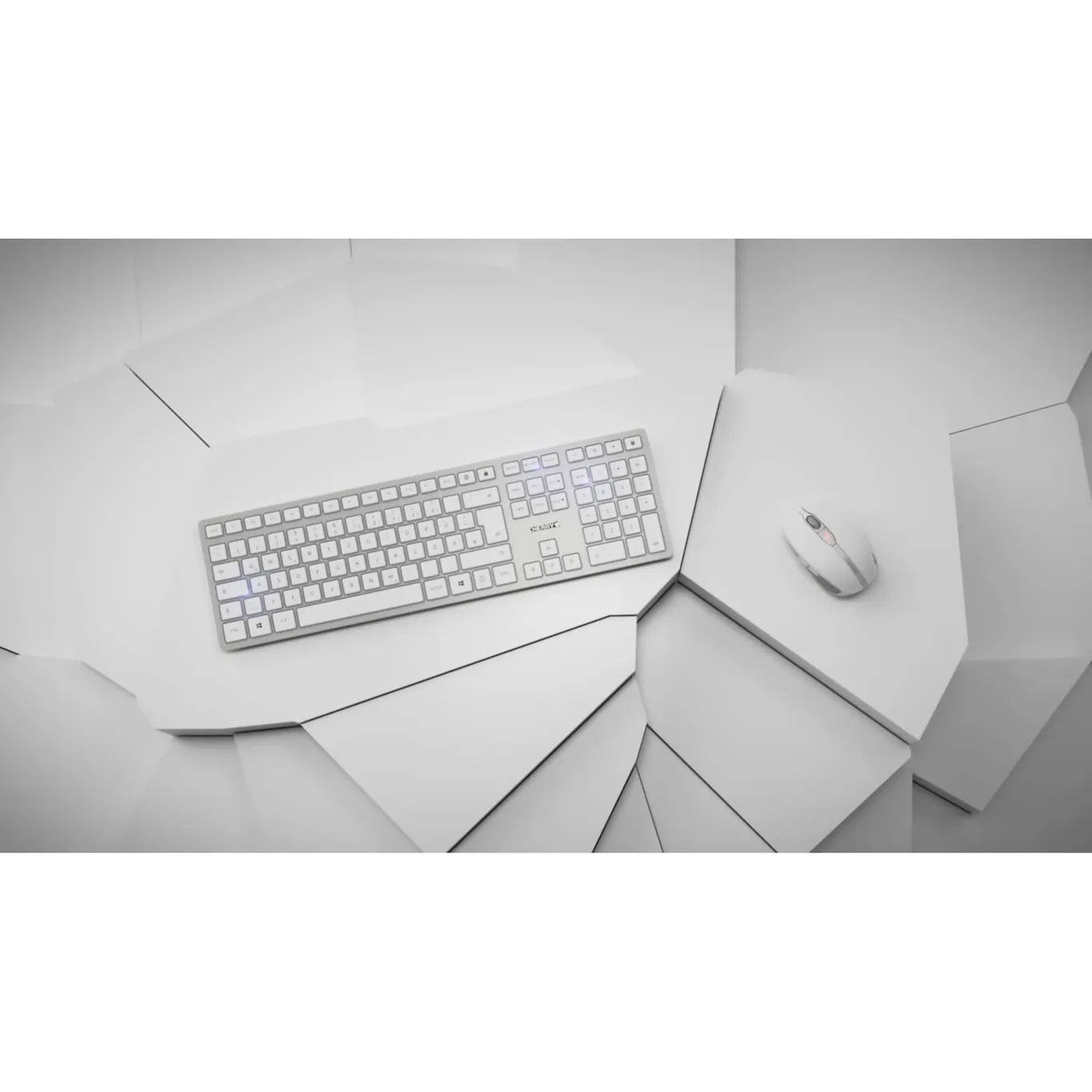 CHERRY DW 9100 SLIM Draadloos Toetsenbord- en muissets Zwart