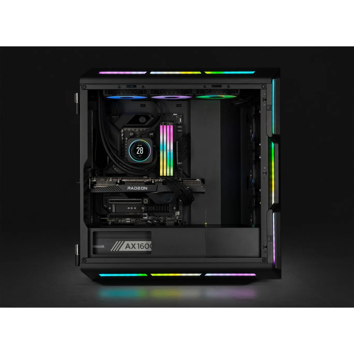 32GB (2x16GB) CORSAIR VENGEANCE RGB DDR5-6000 RAM CL36