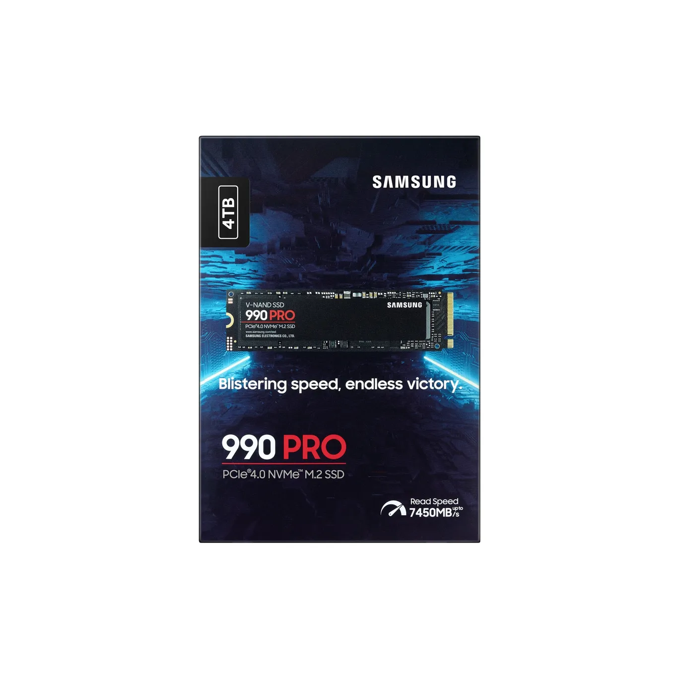 内蔵型SSD Samsung 990 PRO 4TB M.2 SSD Samsung 990 PRO NVMe SSD 4 TB M.2 PCIe 4.0 3D-NAND TLC