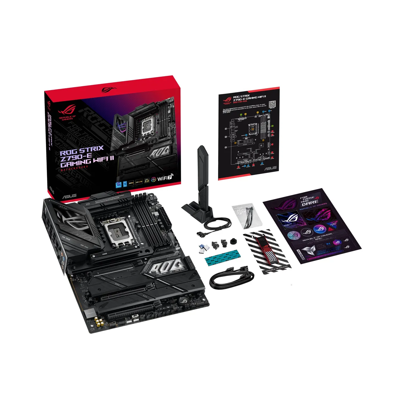 ASUS ROG STRIX Z790-E GAMING WIFI II ATX Mainboard Sockel 1700