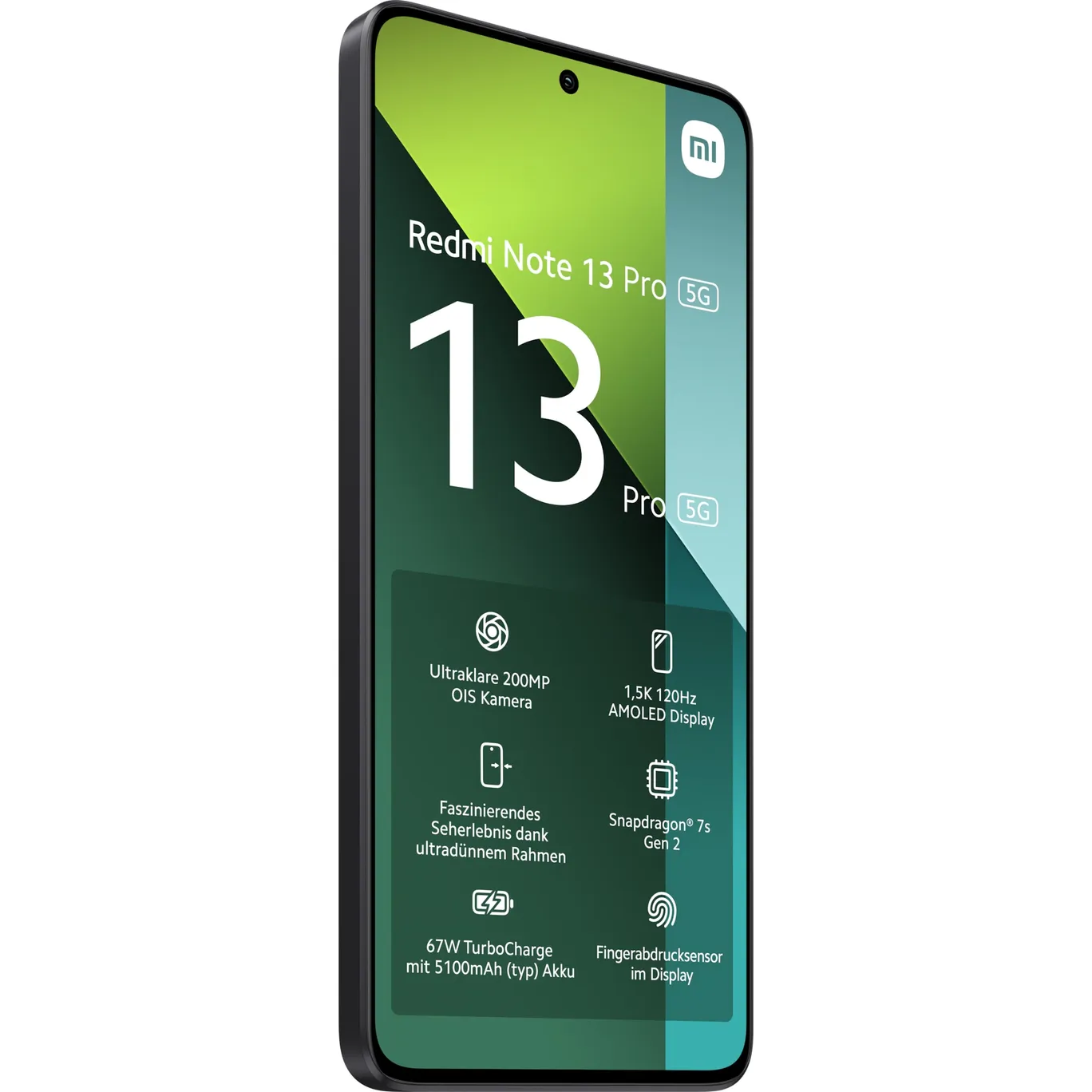 Xiaomi Redmi Note 13 Pro 5G 8/256GB Dual-SIM Smartphone midnight black Xiaomi Redmi Note 13 Pro 5G 8/256GB Dual-SIM Smartphone midnight black