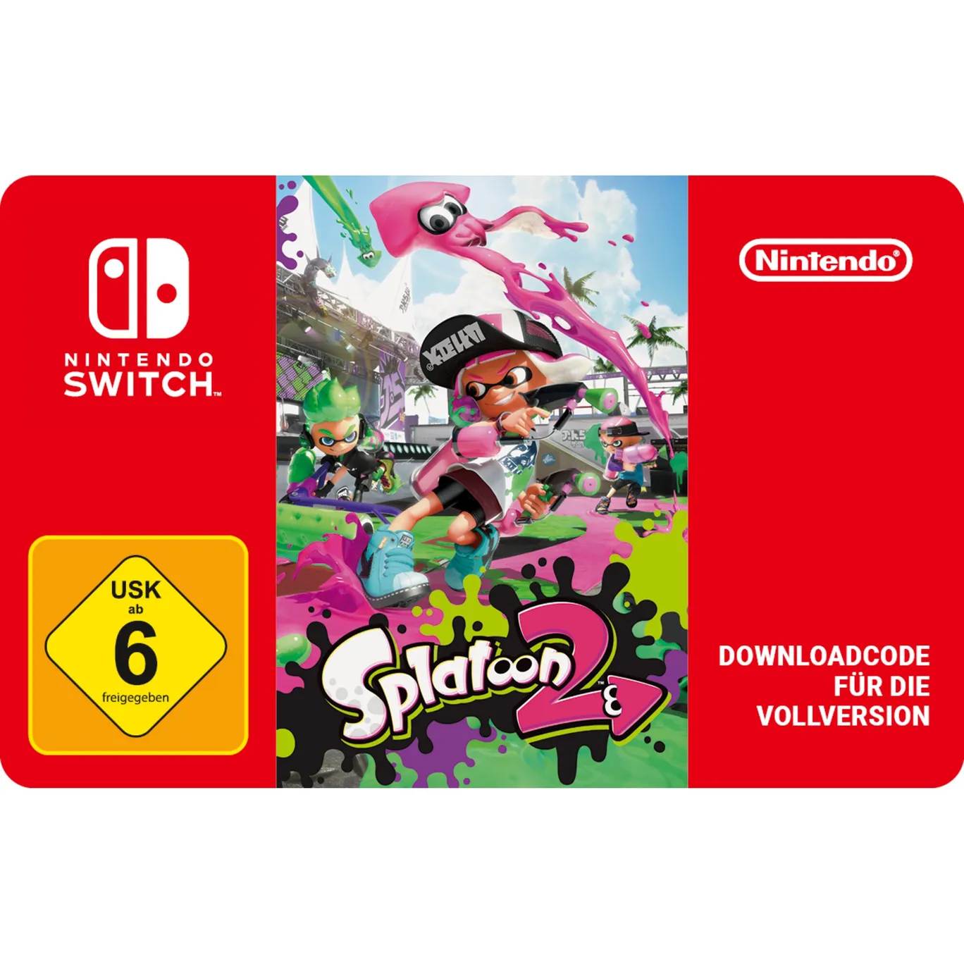 Splatoon 2 digital download code hotsell