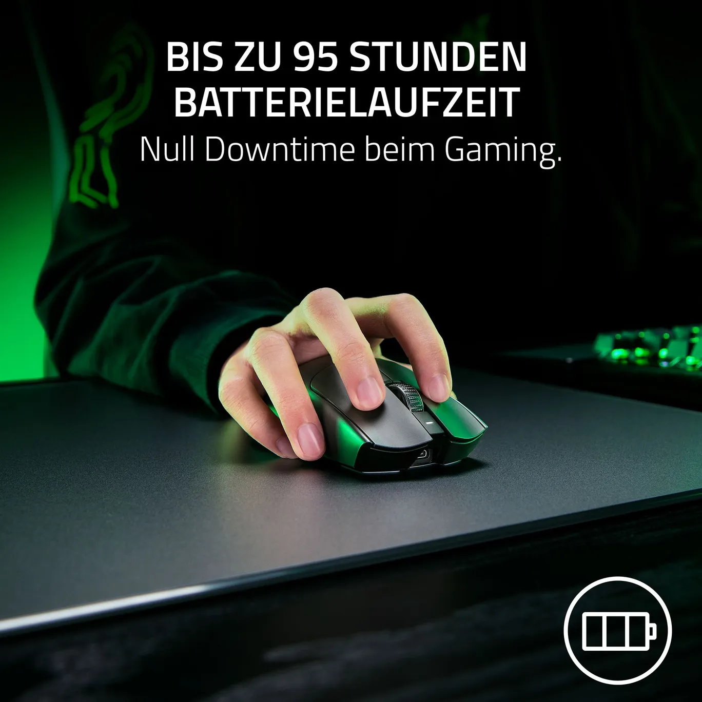 Razer Viper V3 Pro Schwarz - Ultra leichte kabellose symmetrische