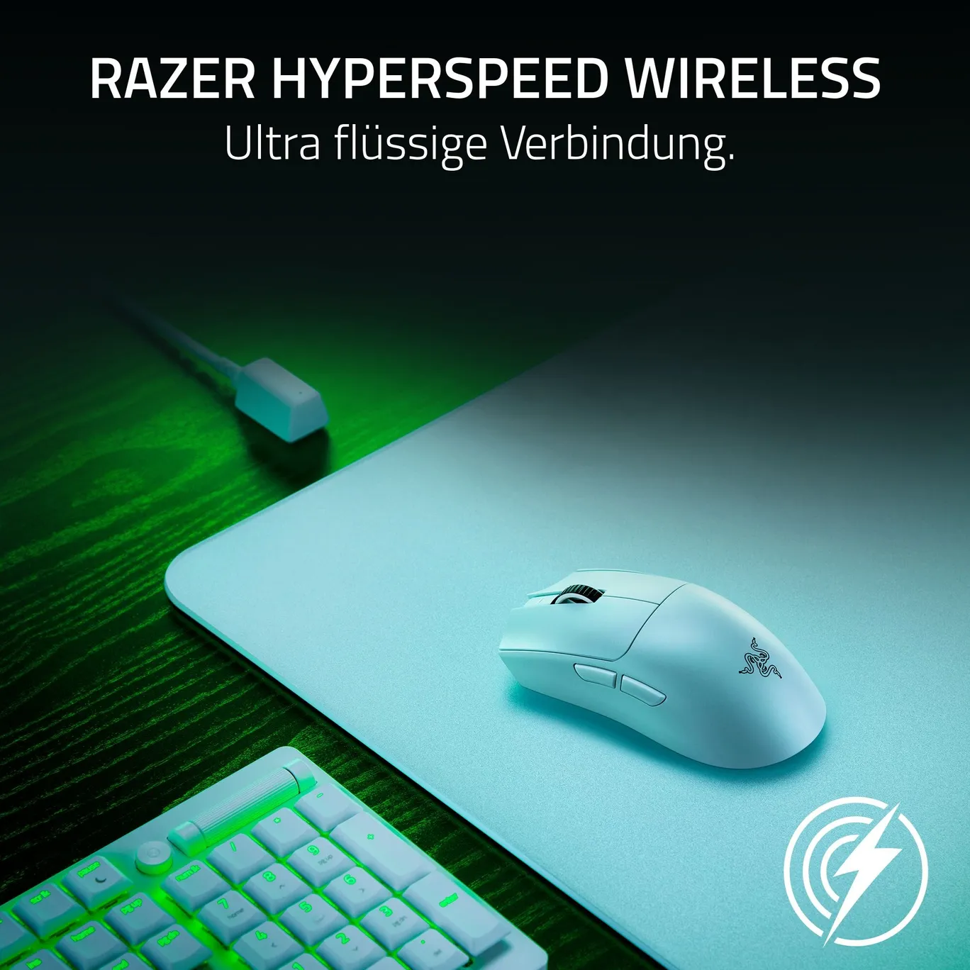 Razer Viper V3 Pro Wireless Gaming-Maus - Weiß