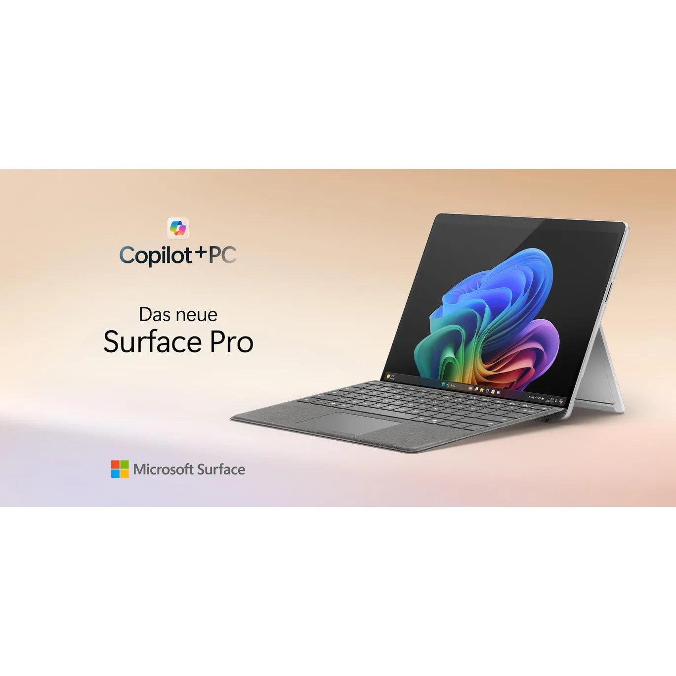 Seagtigau QWERTY Layout Tastatur für Microsoft Surface Pro 11,Pro 10,Pro 9,Pro 8,Pro X,13 Zoll, Bluetooch Type Cover mit Multi-Touch Trackpad, Hintergrundbeleuchtung, Ultra Silm