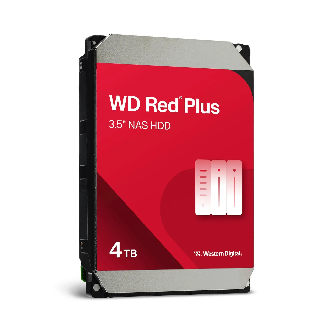 Western Digital WD40EFPX 4TB NAS HDD ① WD Red Plus WD40EFPX NAS HDD - 4 TB 5400 rpm 256 MB 3,5 Zoll SATA