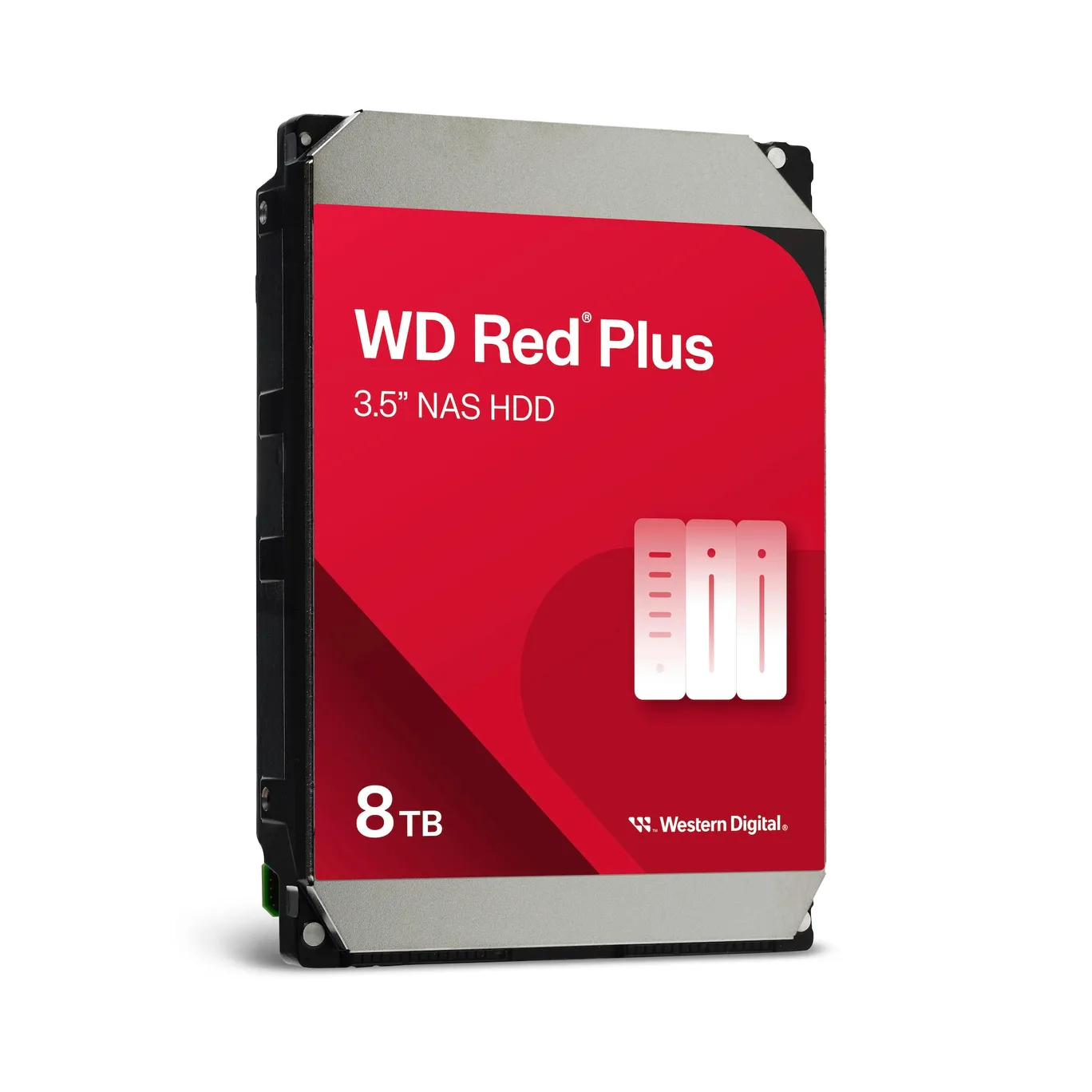 16TB Western Digital WD Red Plus　2台セット WD Red Plus 2er Set WD80EFPX 16TB - 2x8TB 5640 rpm 256 MB 3,5 Zoll