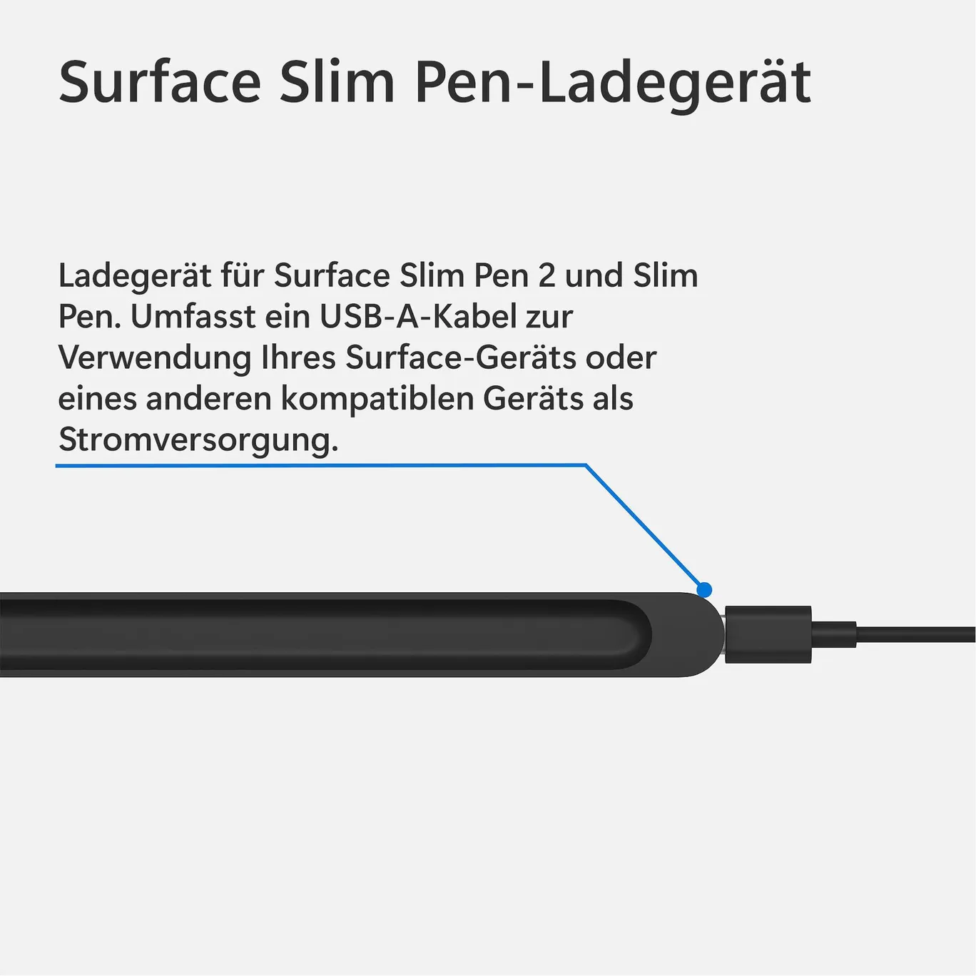 Microsoft Surface Slim Pen 2 ブラック&充電器セット Surface スリム