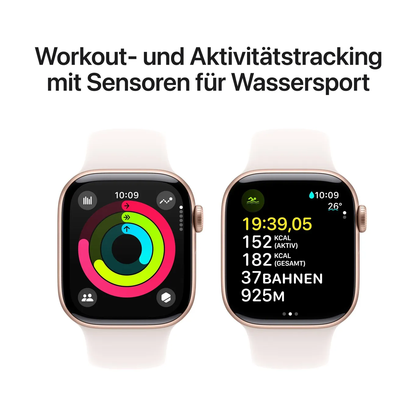 Apple watch aluminium gold online