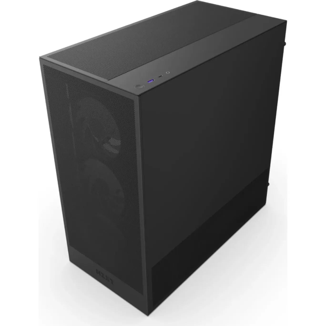 NZXT H5 Flow RGB 2024 Midi Tower ATX Gehäuse schwarz mit Sichtfenster