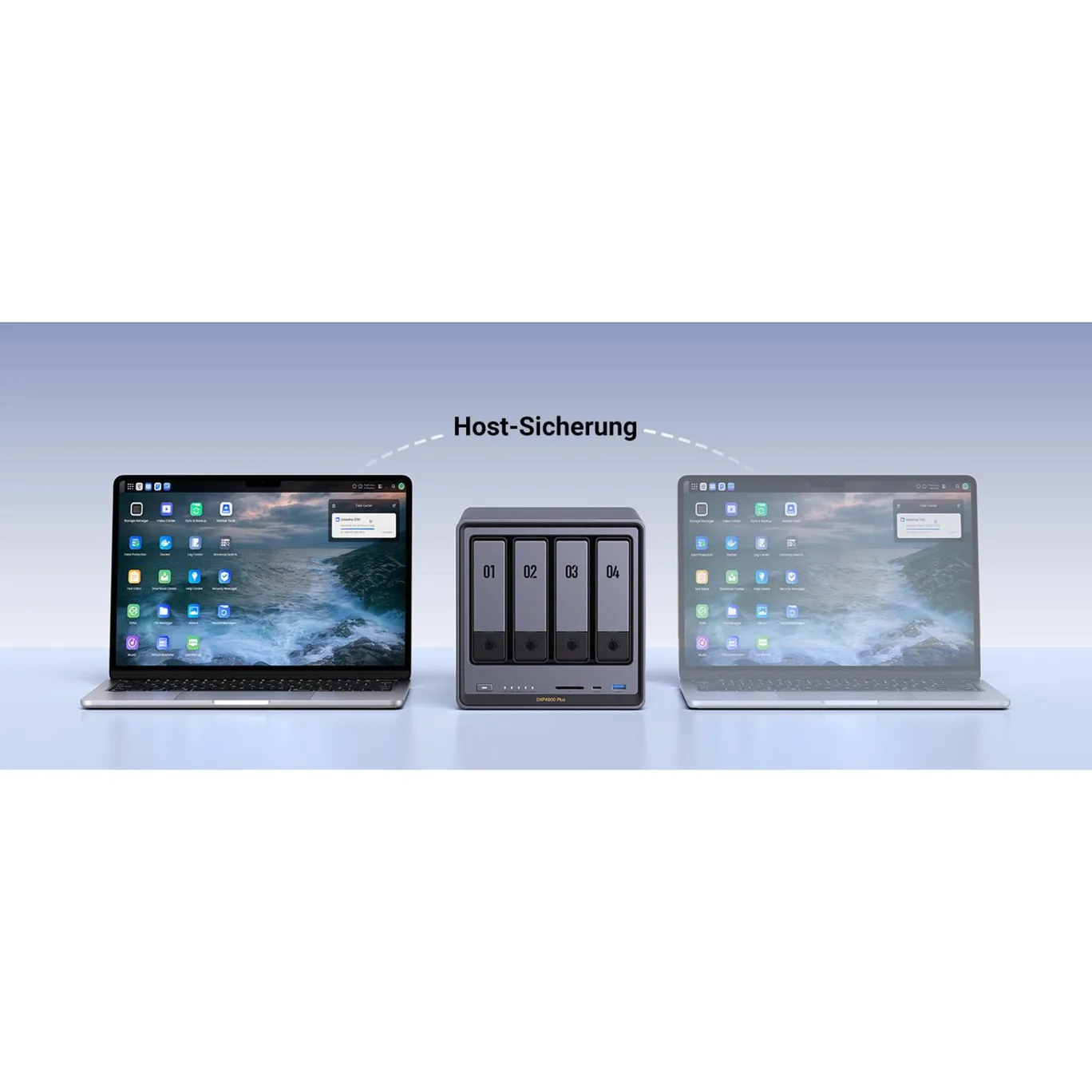 UGREEN NASync DXP4800 Plus NAS System 4-Bay 16TB inkl. 4x WD