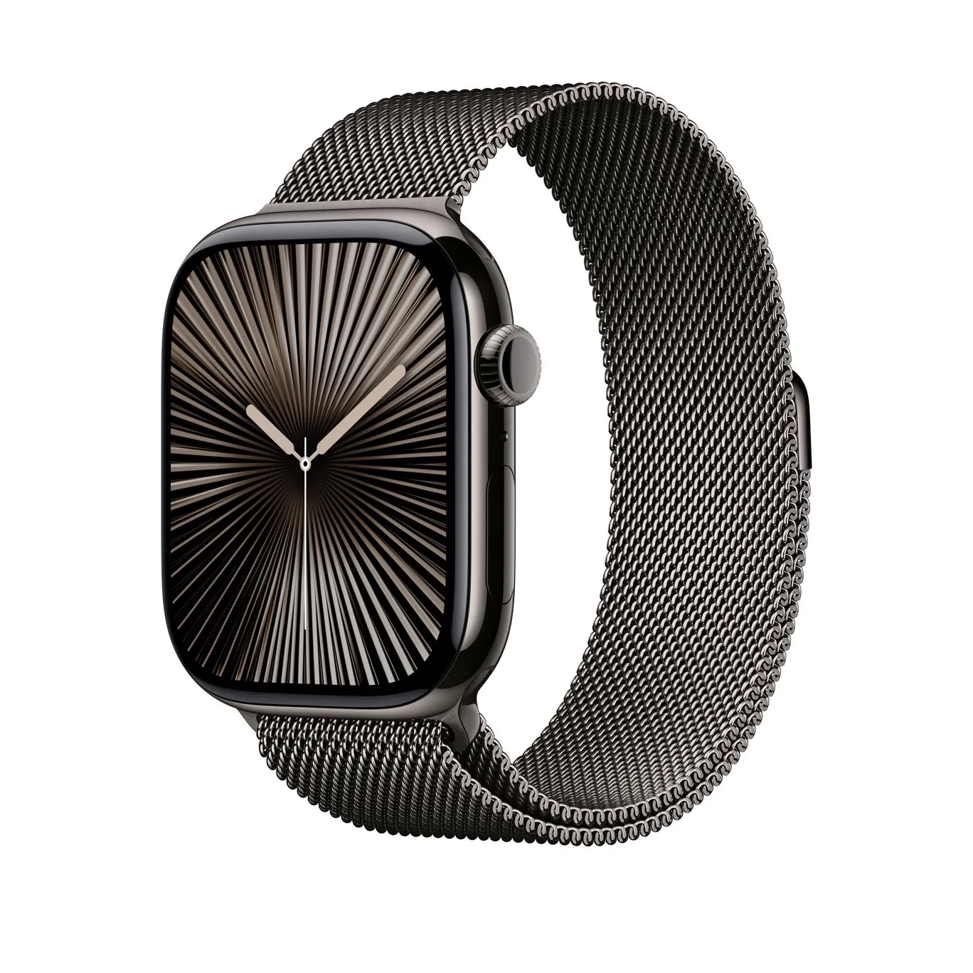 Apple Watch Milanese Armband fur Watch 46mm Schiefer S M