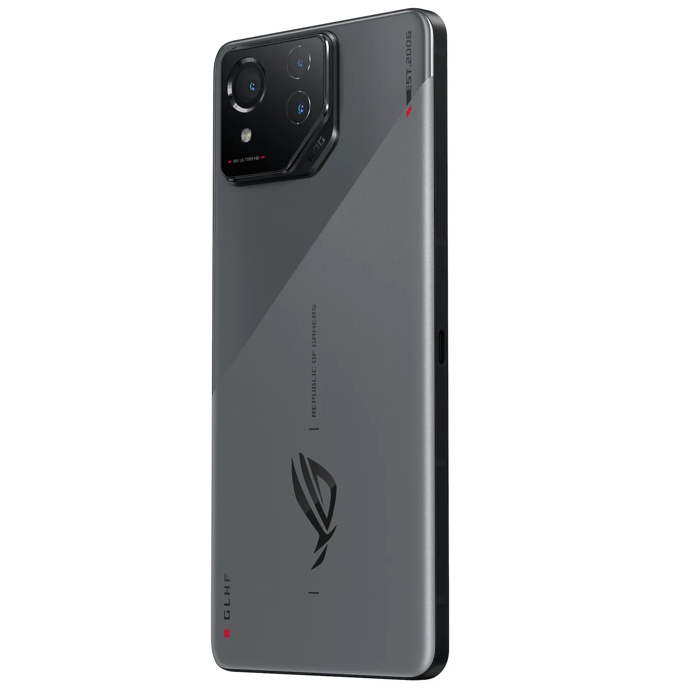 ASUS ROG Phone 8 12GB 256GB グローバル版 ASUS ROG Phone 8 12/256GB Rebel Gray Android 14.0 Smartphone