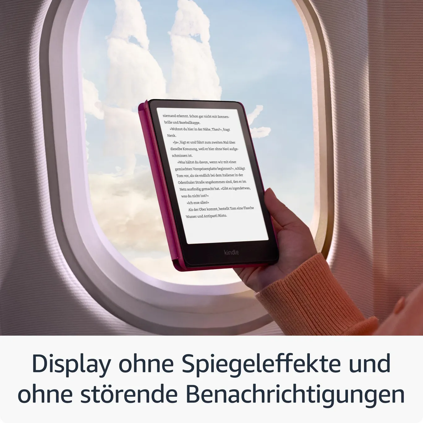 Amazon Kindle Paperwhite 16 GB mit Werbung, schwarz