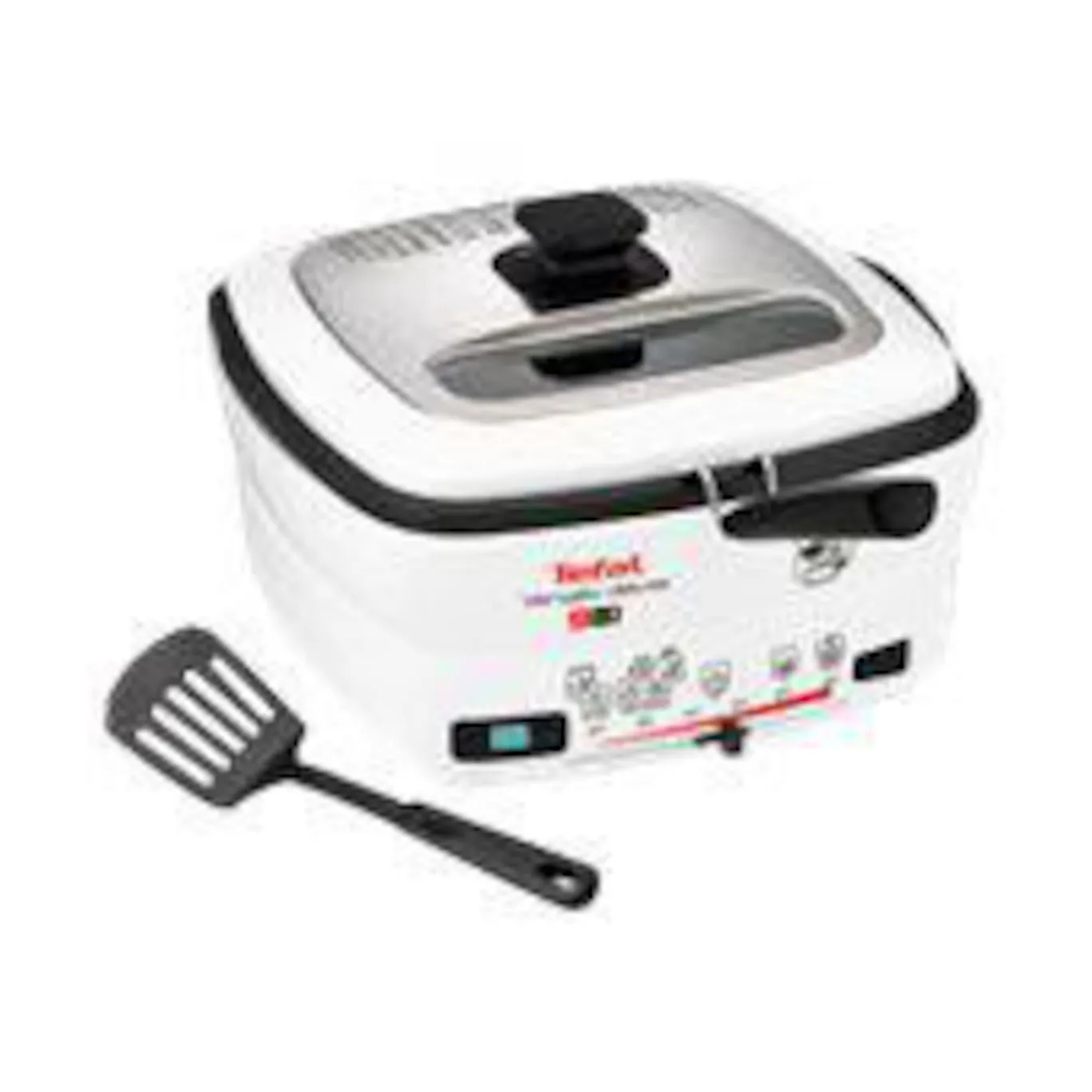Tefal Fr4950 Multifunctionele Friteuse Versalio Deluxe 9-in-1  1600 Watt  Inclusief Spatel)  Wit