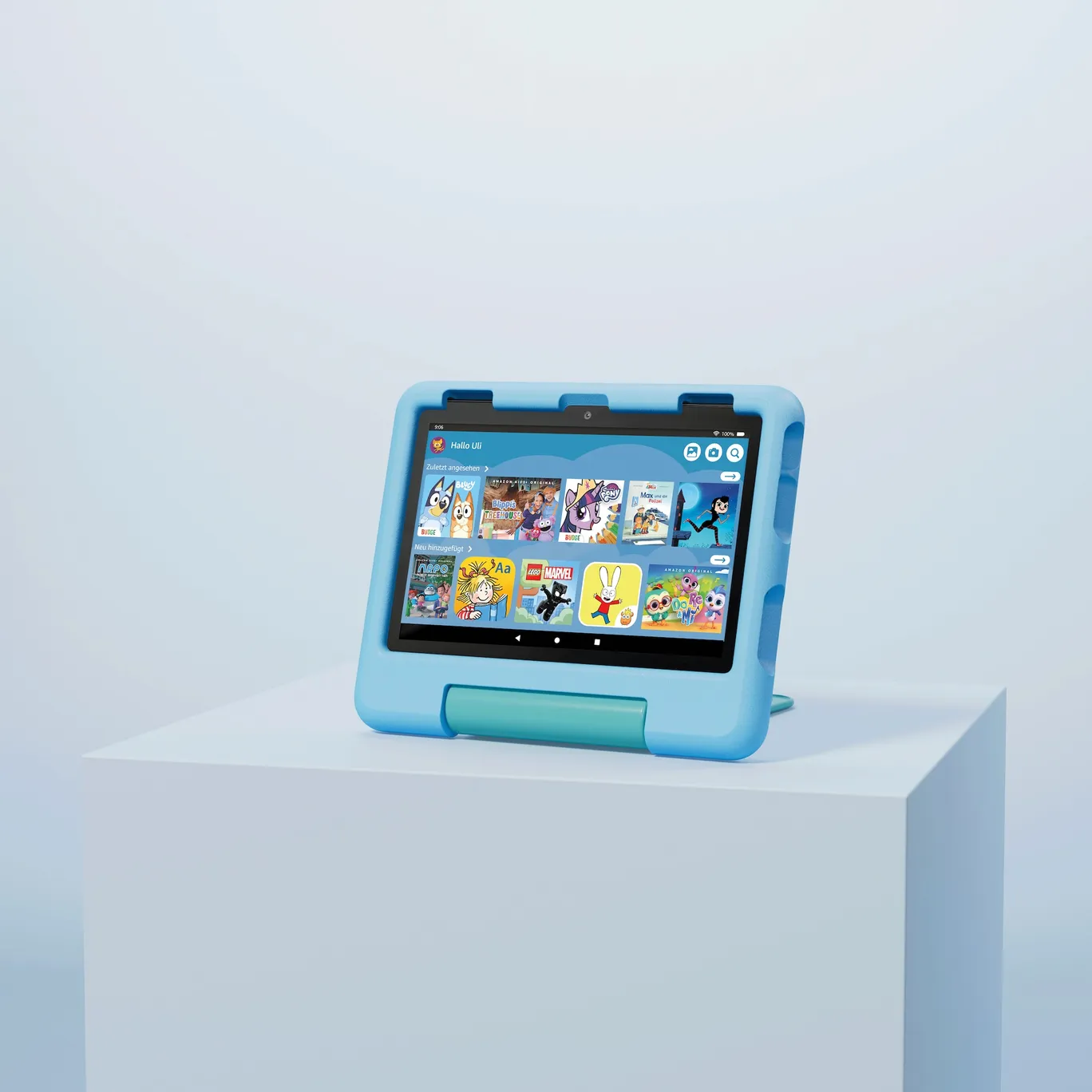 Amazon Fire HD 8 Kids Tablet (2024) WiFi 32GB 3 bis 7 Jahre blau