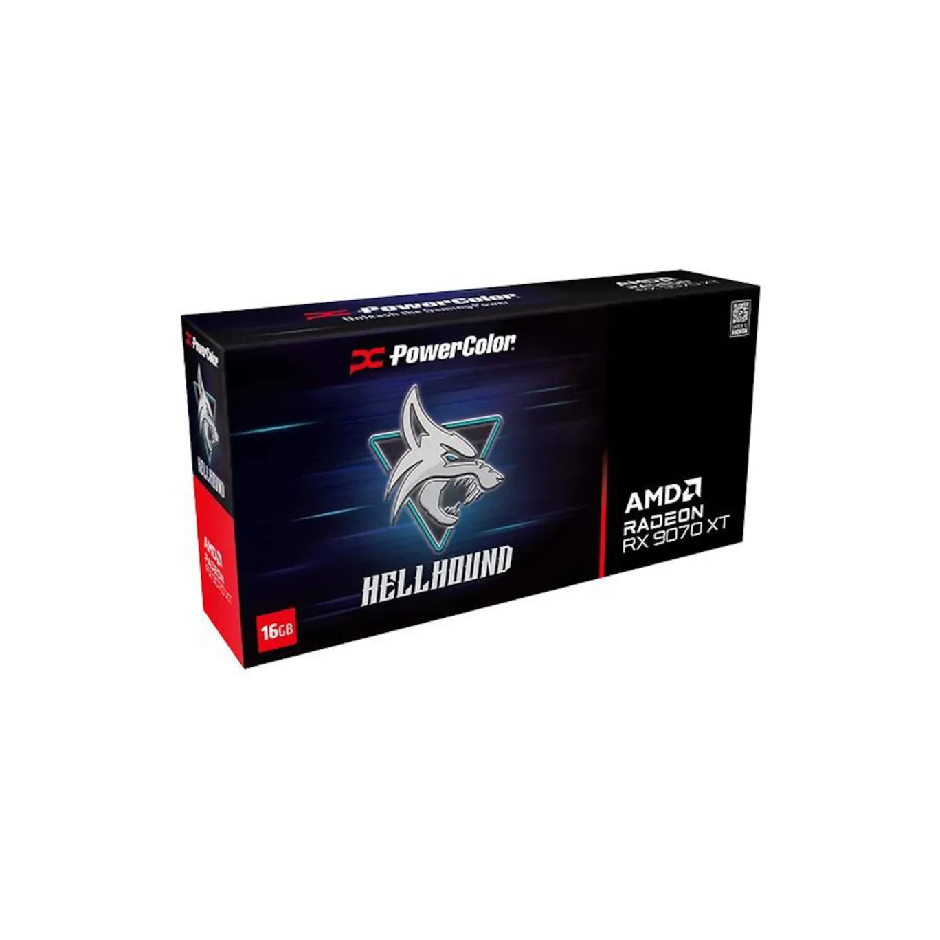 POWERCOLOR AMD Radeon RX 9070 XT Hellhound OC 16GB GDDR6