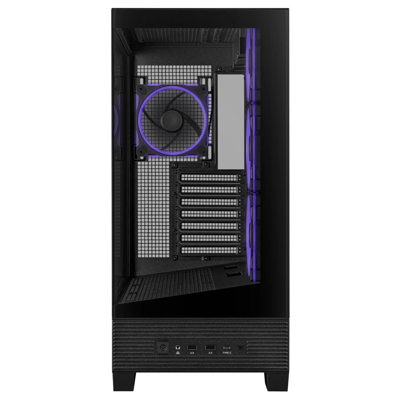 Produktbild von ASUS A31 PLUS TG ARGB Black ATX PC Gehäuse Mit Frontpanel Aus Glas