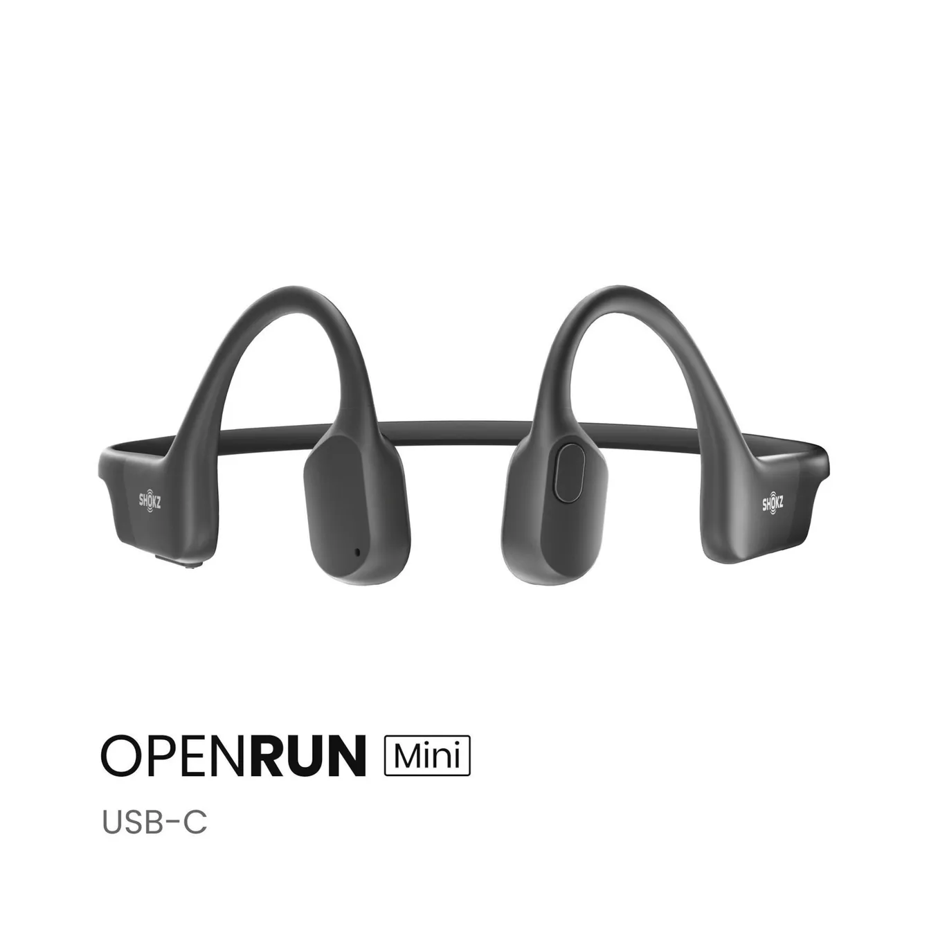 Shokz OpenRun Mini USB-C Sportkopfhörer schwarz