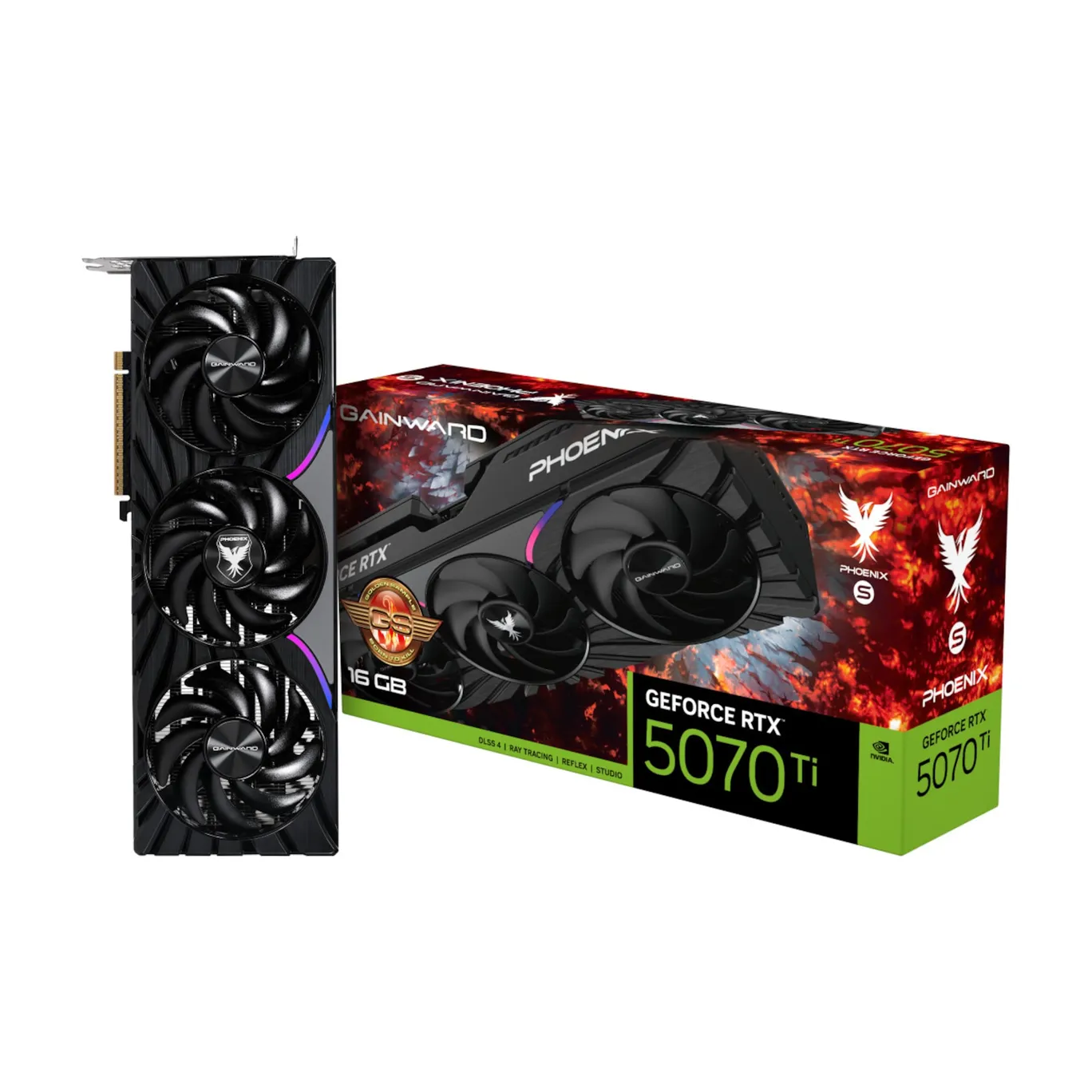 GAINWARD GeForce RTX 5070 Ti Phoenix-S GS 16B GDDR7 Grafikkarte 