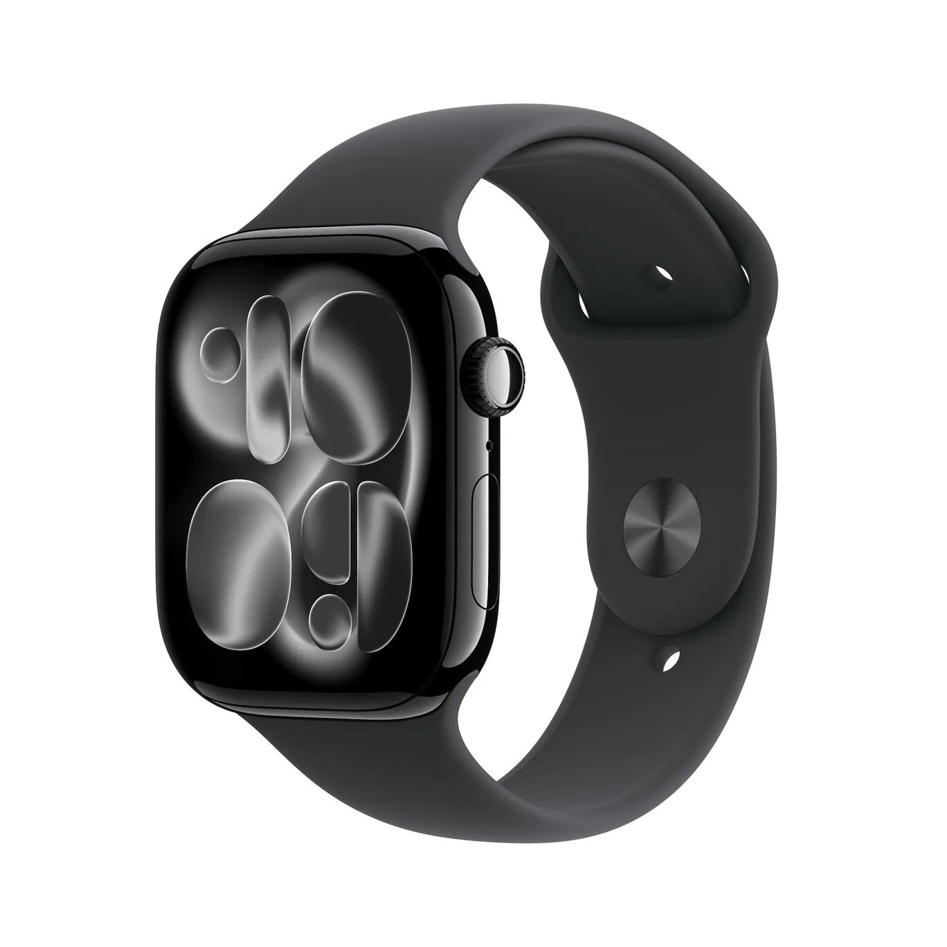 Apple Watch Series 11 GPS 46mm Aluminium Gehäuse Diamantschwarz