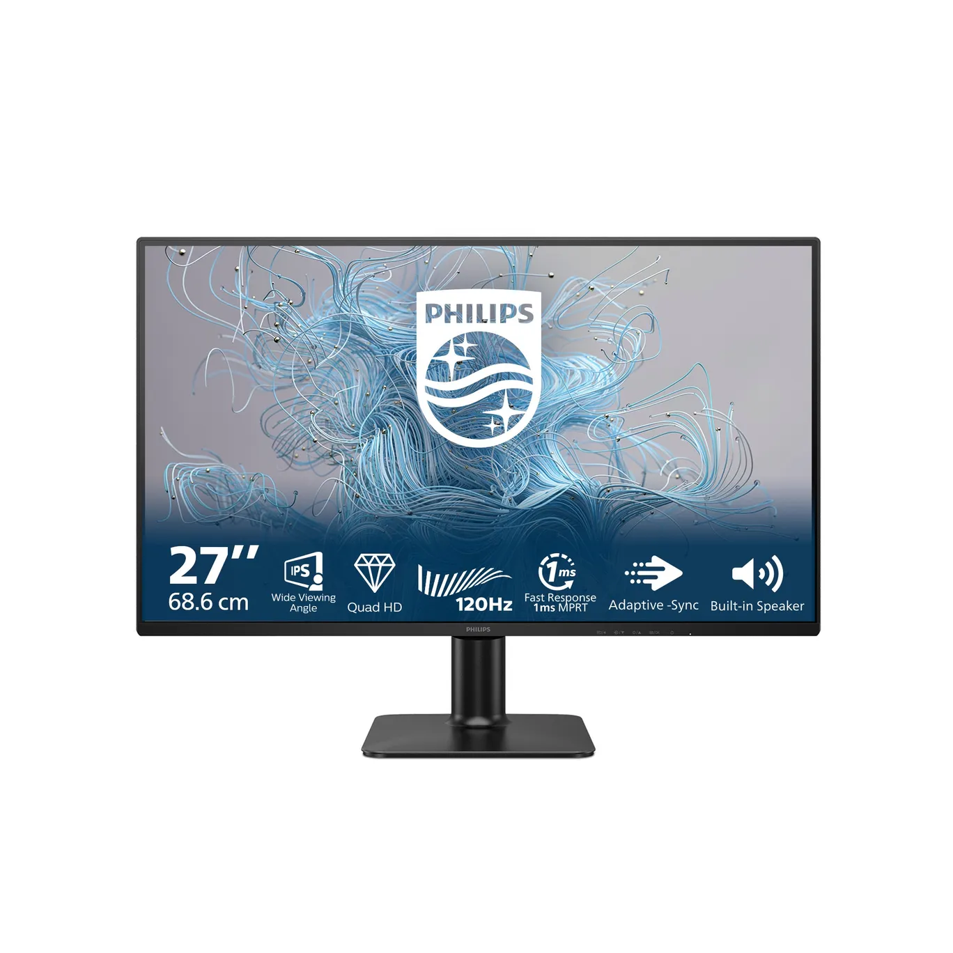 Philips 27E2N2500 27 Zoll WQHD IPS LED 16:9 120 Hz Office Monitor