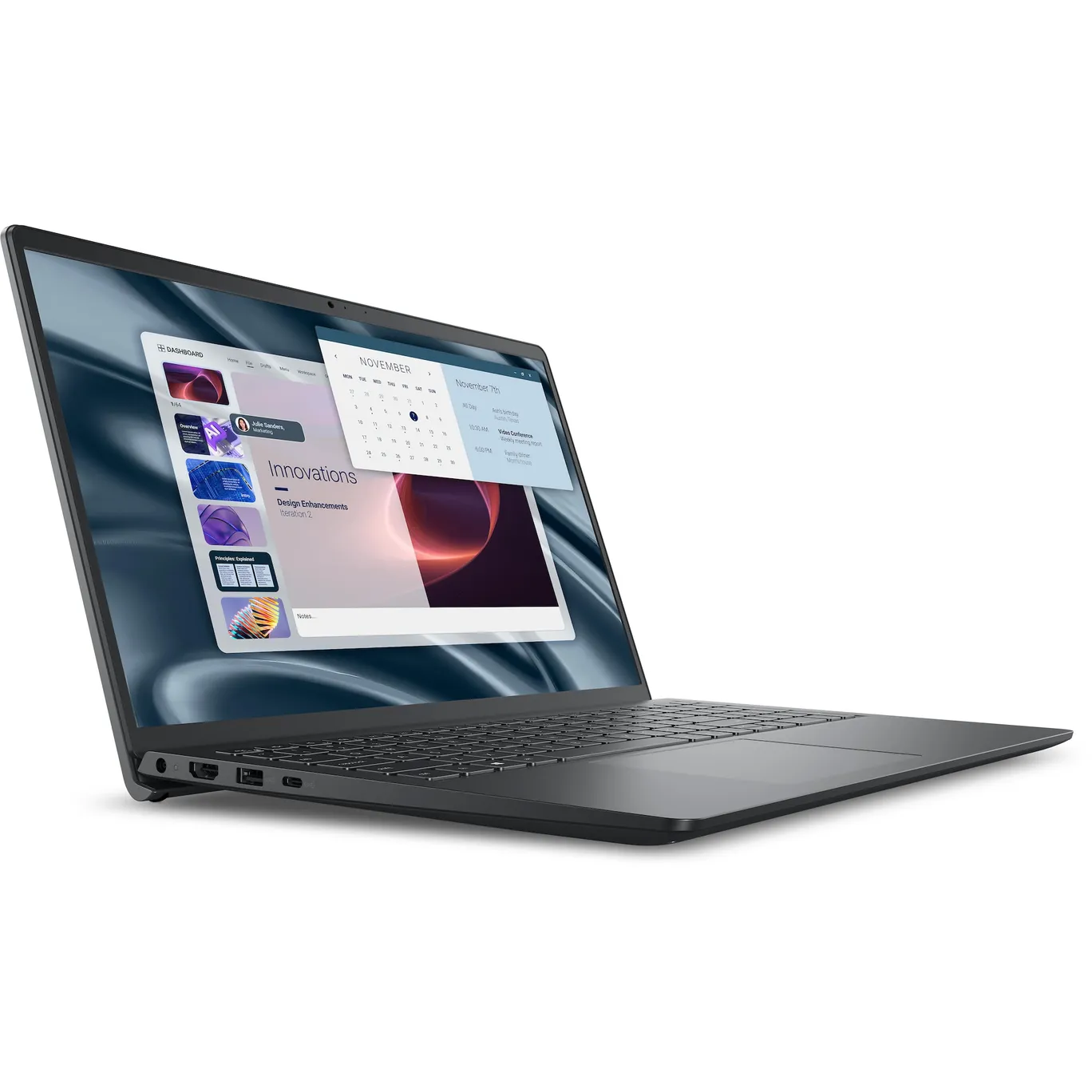 Gebrauchter Laptop Dell Vostro 15 3510, Intel Core i5-1135G7 (2,40–4,20 GHz), 16 GB DDR4-RAM, 256 GB SSD, 15,6 Zoll Full HD-Display, Webcam