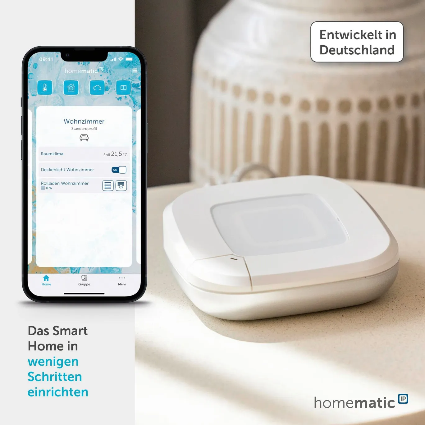 Homematic IP Starter Set Rollladen / Beschattung • 2x Aktor • Access Point 2